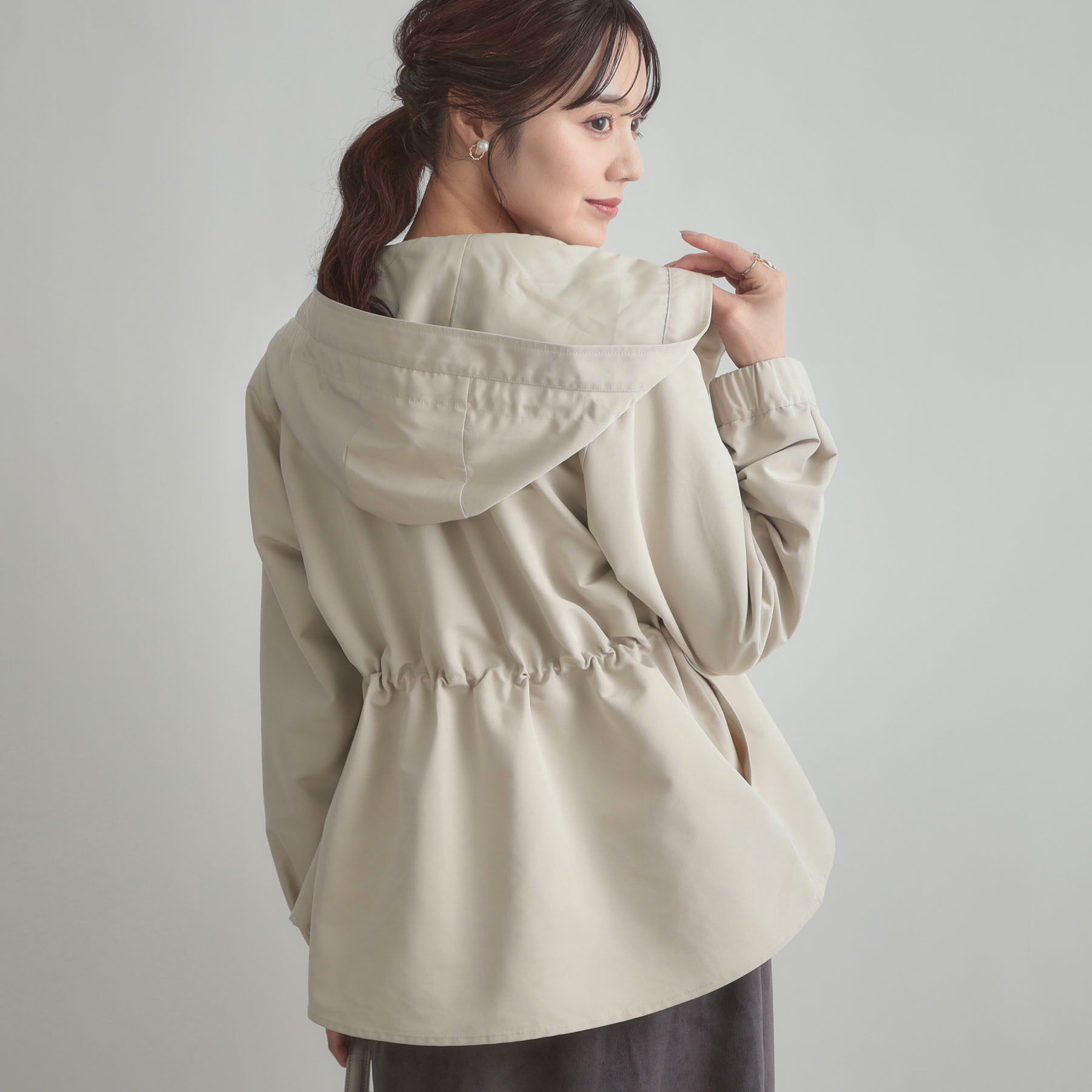 Couture broach「【撥水・ライナー付】愛されマンパ」|ブルゾン・スタジャン|