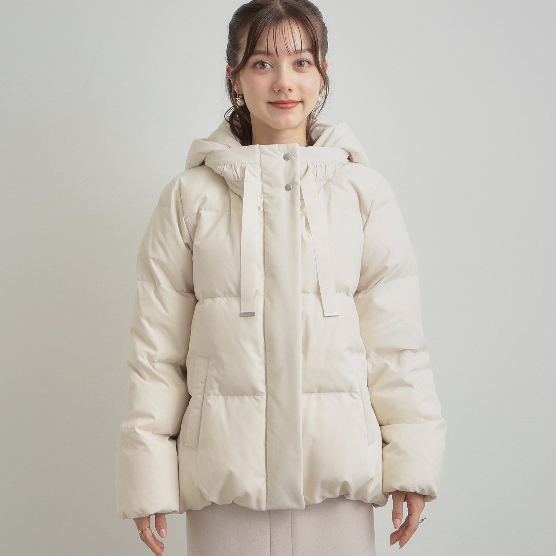 Couture broach「【冬の名品・撥水】愛されダウン」|ダウン|