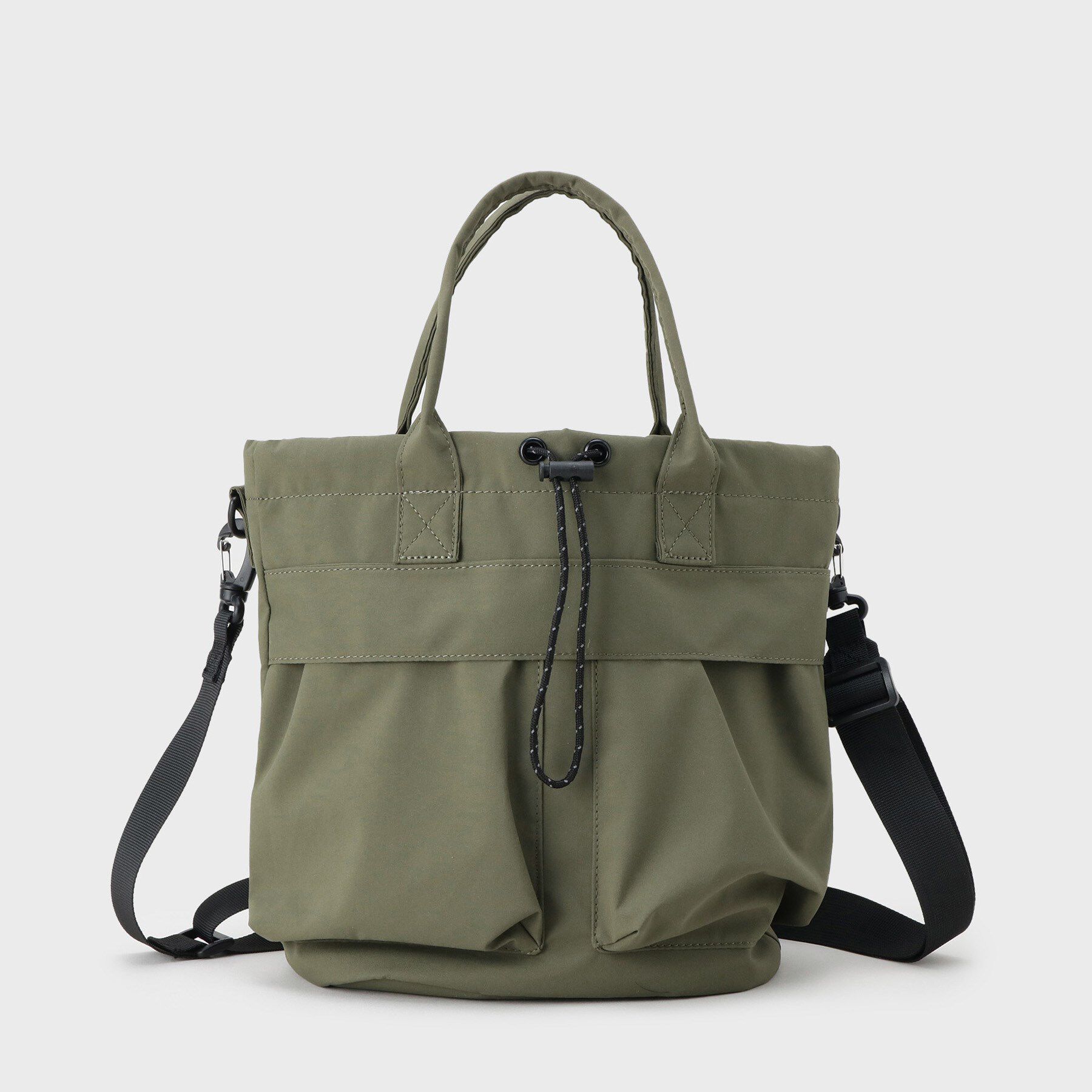 THE SHOP TK「【Begin6月号掲載】2WAY巾着ショルダーバック」|ショルダー・メッセンジャー|