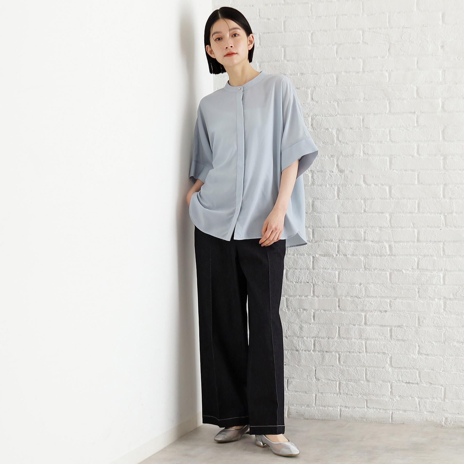 THE SHOP TK「ドルマンブラウス【7色展開/洗濯機OK/体型カバー】」|シャツ・ブラウス|