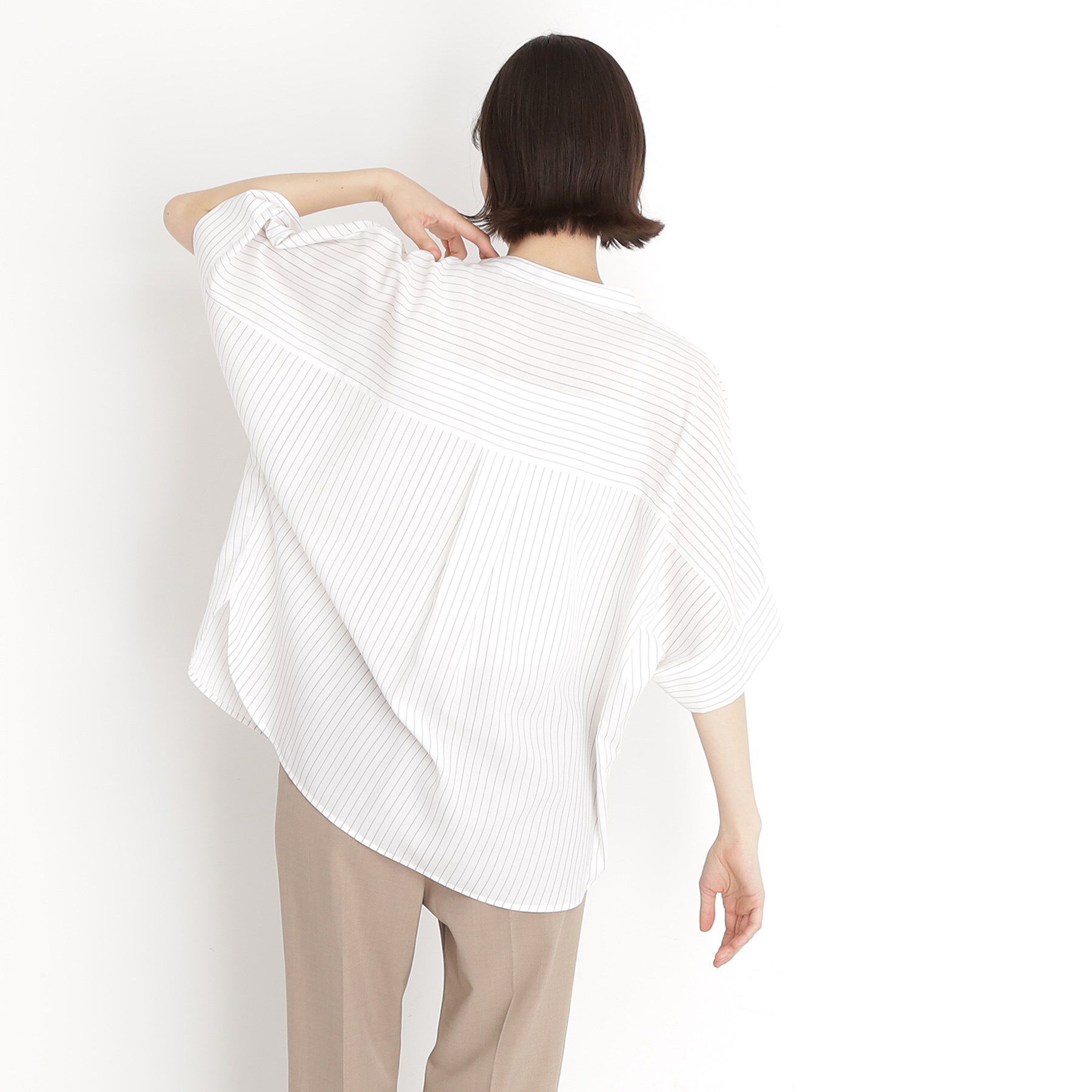 THE SHOP TK「ドルマンブラウス【7色展開/洗濯機OK/体型カバー】」|シャツ・ブラウス|