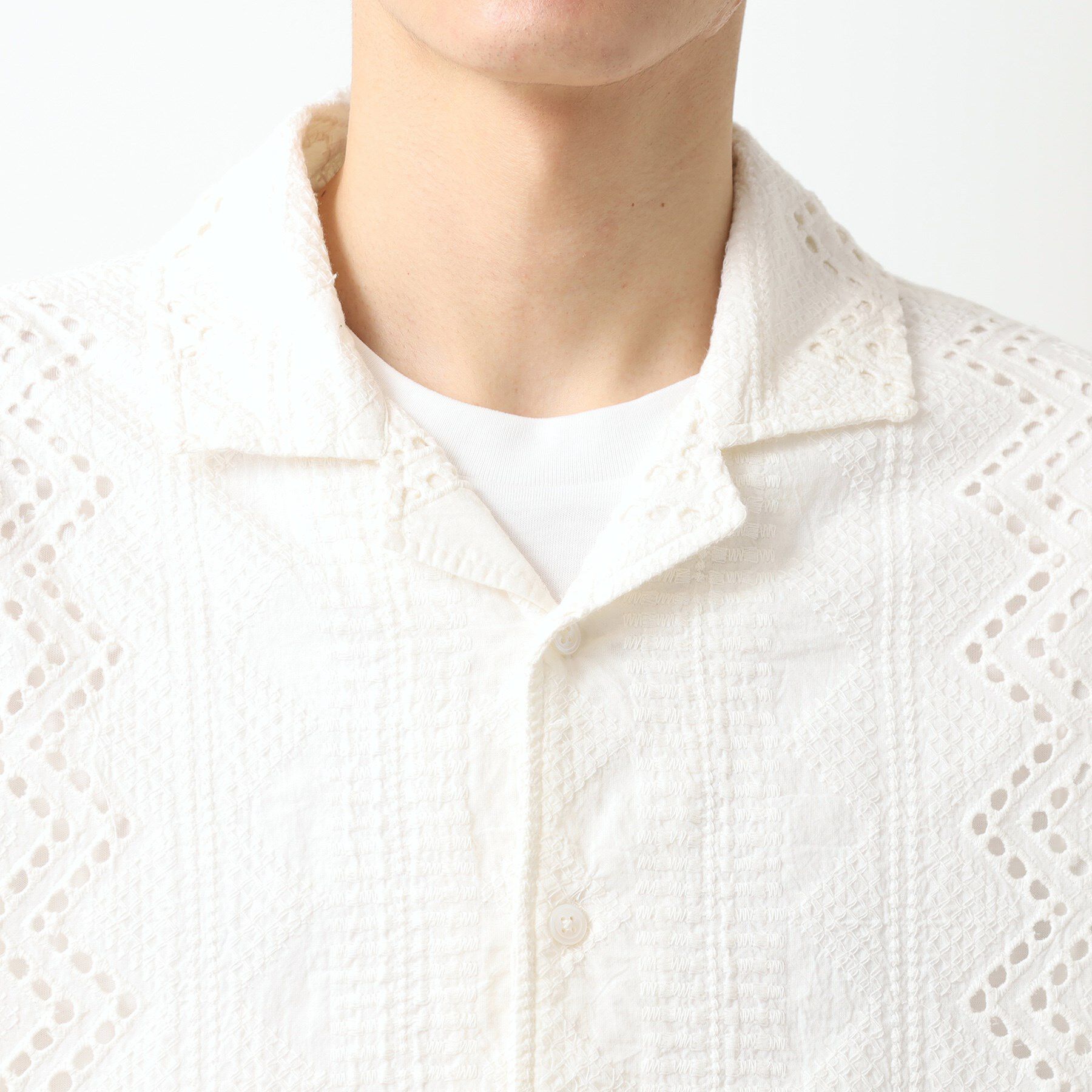 THE SHOP TK「インド刺繍半袖シャツ　【親子リンク/洗濯機OK】」|シャツ・ブラウス|