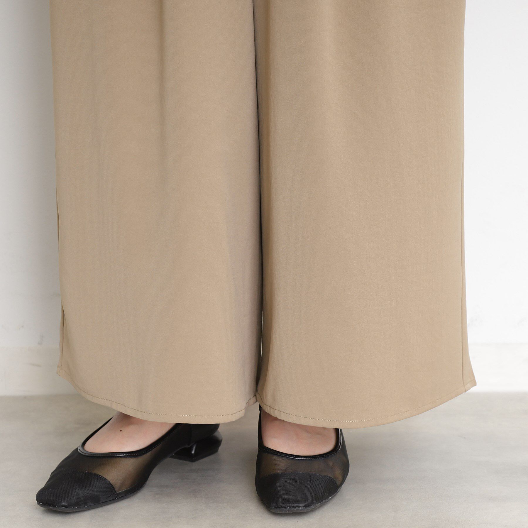 THE SHOP TK「タックワイドパンツ【UV/洗濯機OK/セットUP可】」|その他|