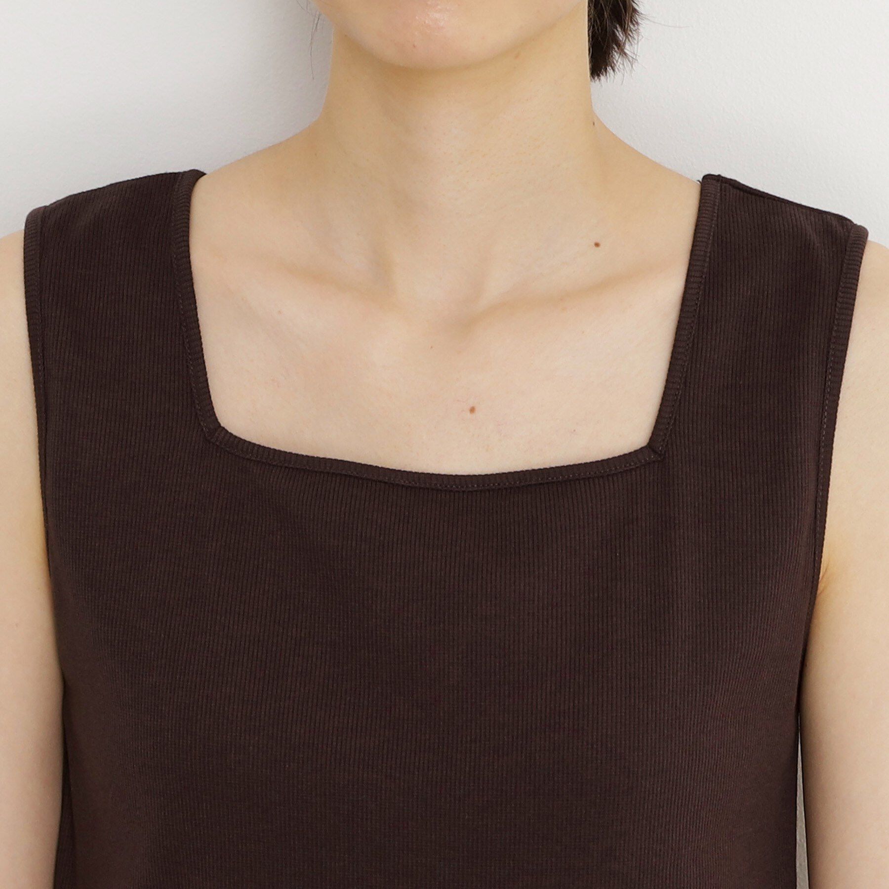 THE SHOP TK「【ひんやり】前後2WAY スクエアタンクトップ」|キャミソール|