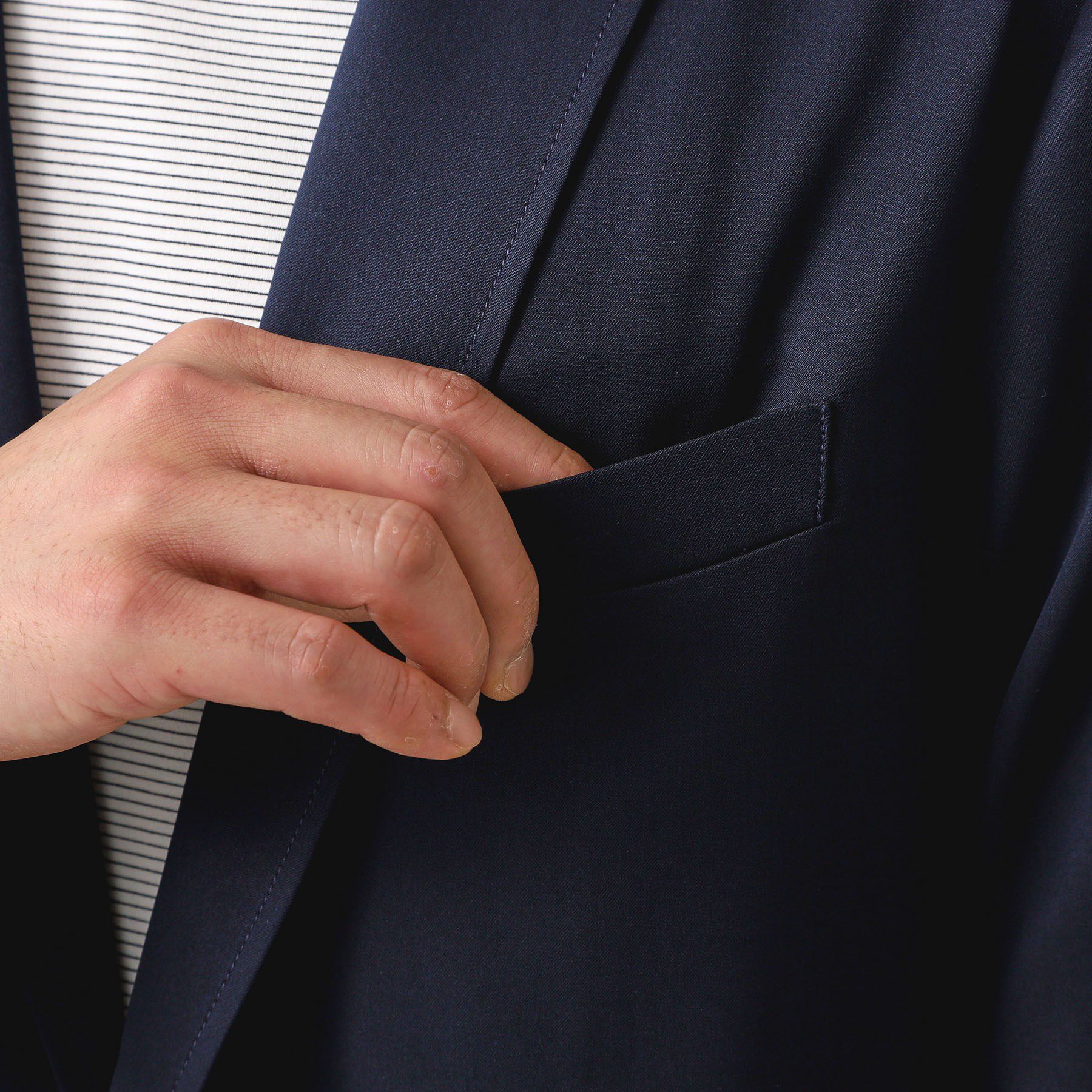 THE SHOP TK「スムースファイバーリラックスジャケット 【セットアップ可／UVカット／イージーケア／洗濯機OK】」|テーラードジャケット|