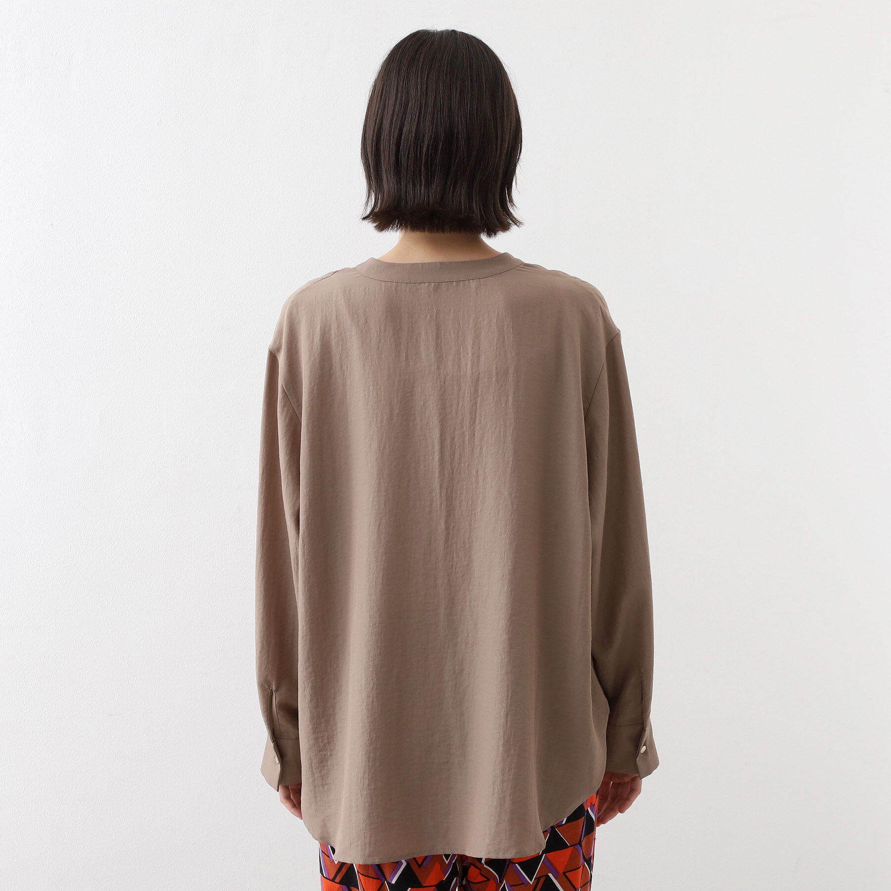 THE SHOP TK「【通勤にもデイリーにも】ダブルポケットスキッパーシャツ/洗濯機OK」|シャツ・ブラウス|