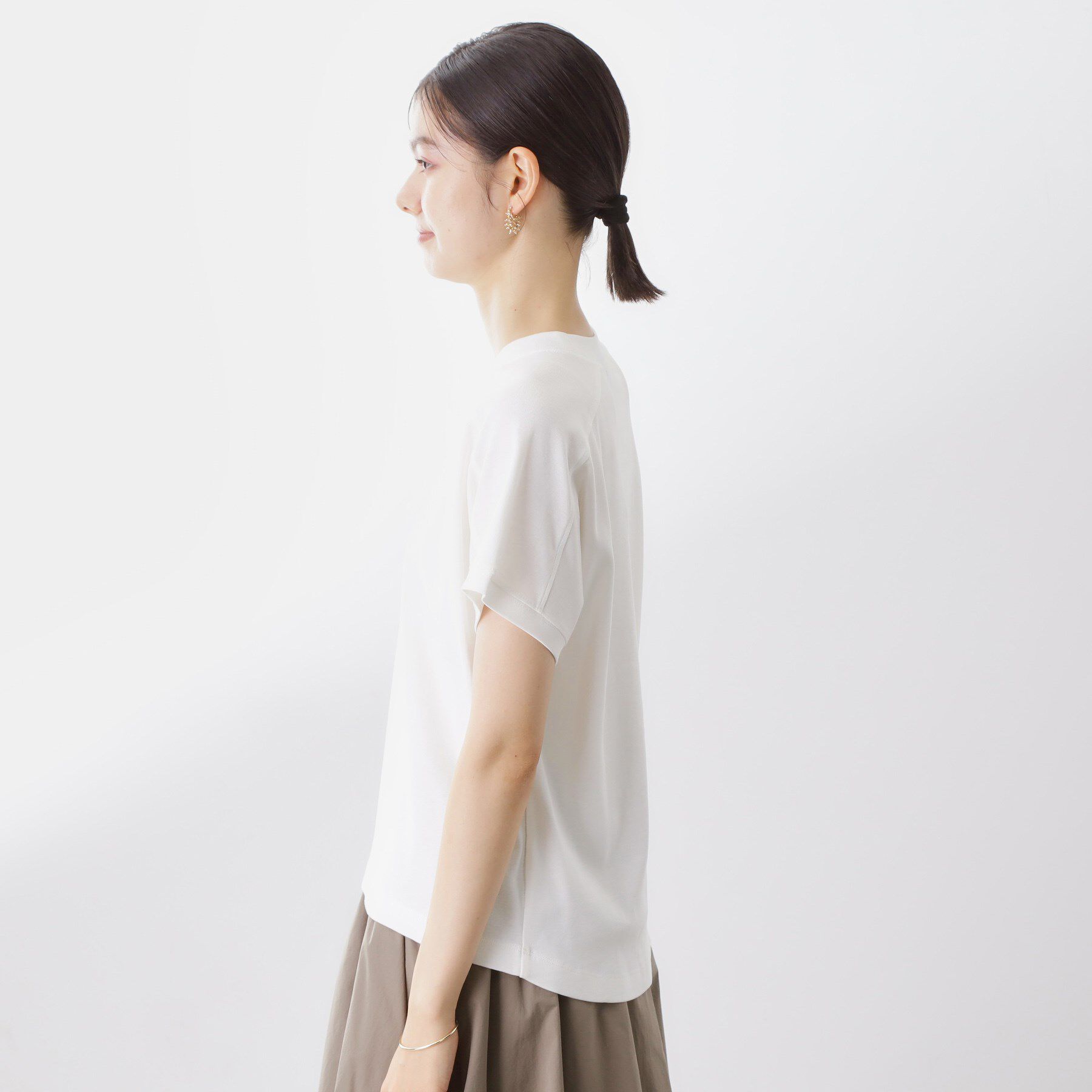 THE SHOP TK「【汗染み防止】ラグランスリーブTシャツ【洗濯機OK/UVケア】」|Tシャツ・カットソー|