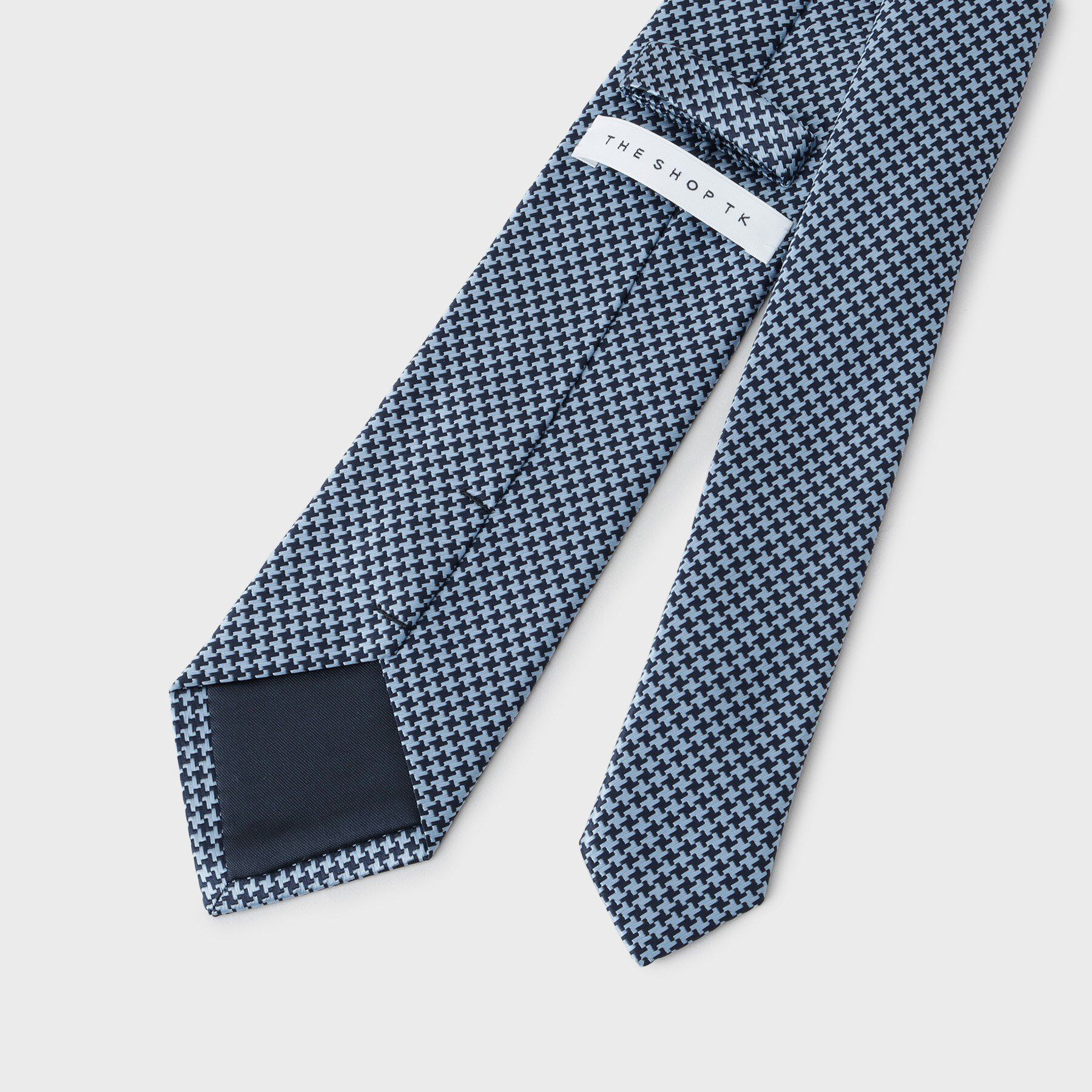 THE SHOP TK「千鳥柄ネクタイ 【洗濯機OK】」|ネクタイ・蝶ネクタイ|