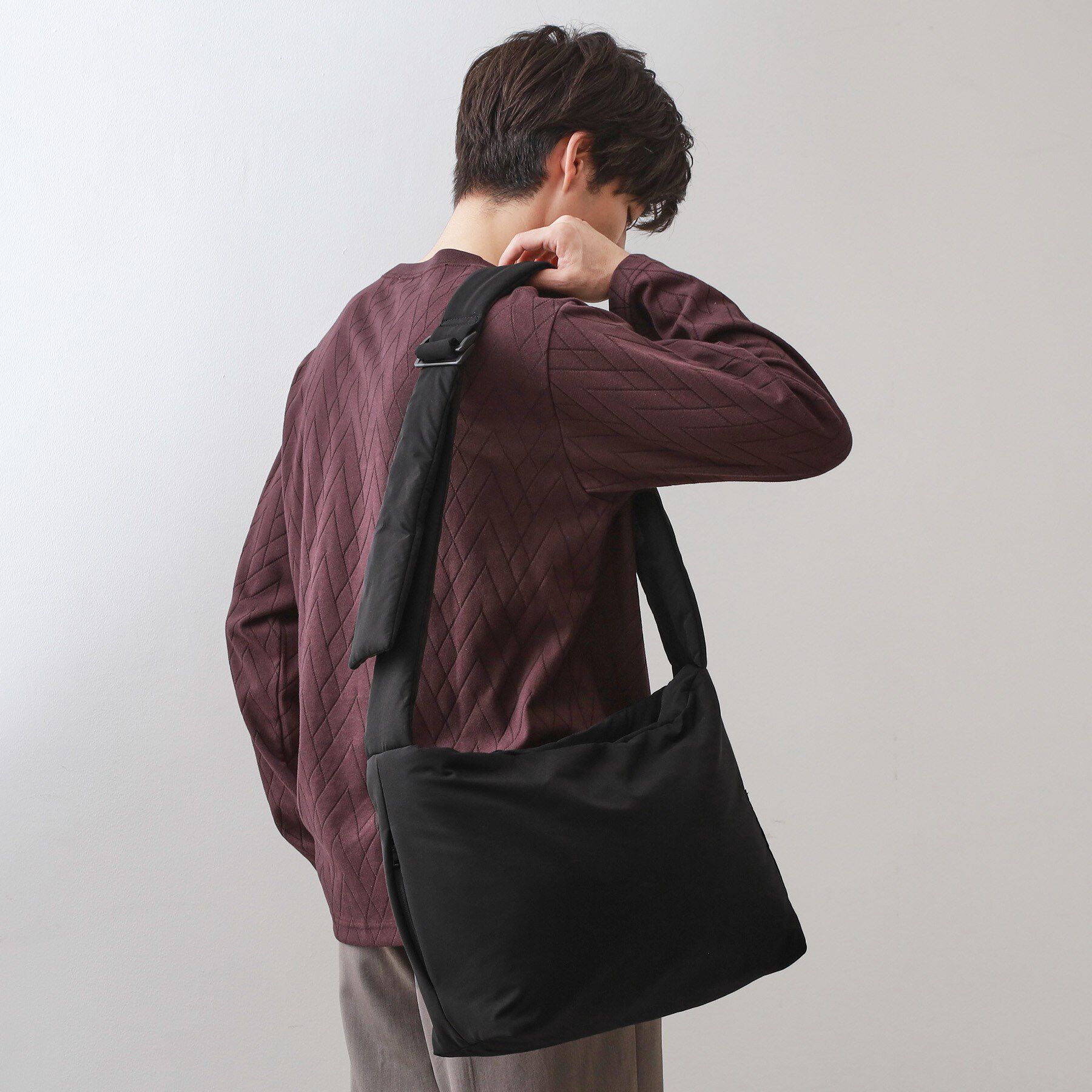 THE SHOP TK「パテッドビッグショルダー」|ショルダー・メッセンジャー|