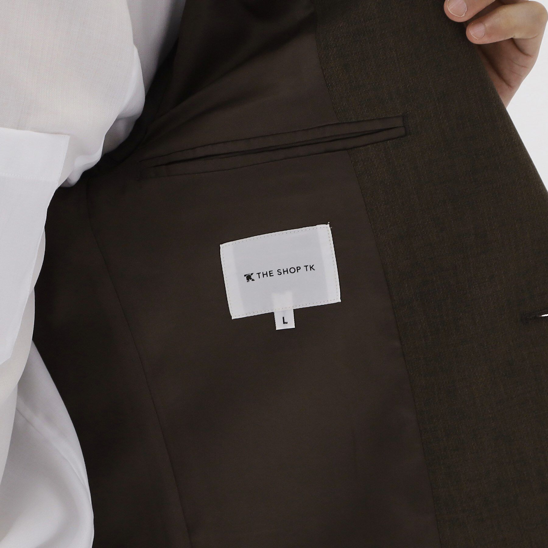 THE SHOP TK「カルゼジャケット 【洗濯機OK/セットアップ可】」|テーラードジャケット|