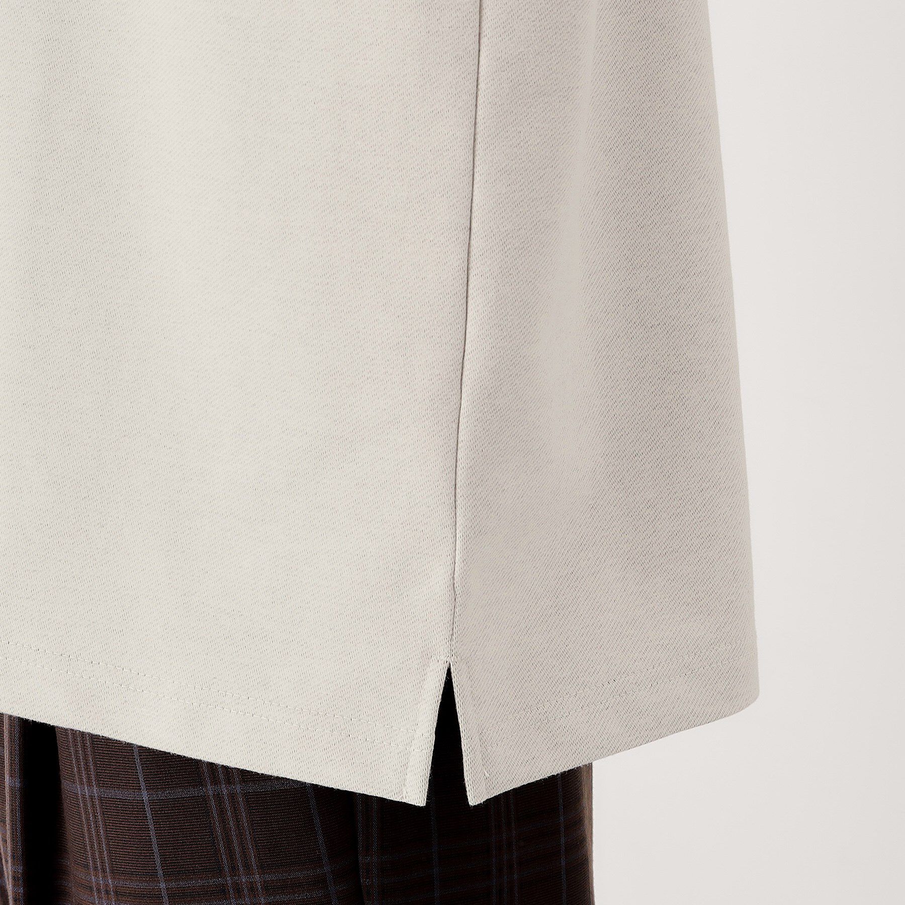 THE SHOP TK「裏配色5分袖プルオーバー」|Tシャツ・カットソー|