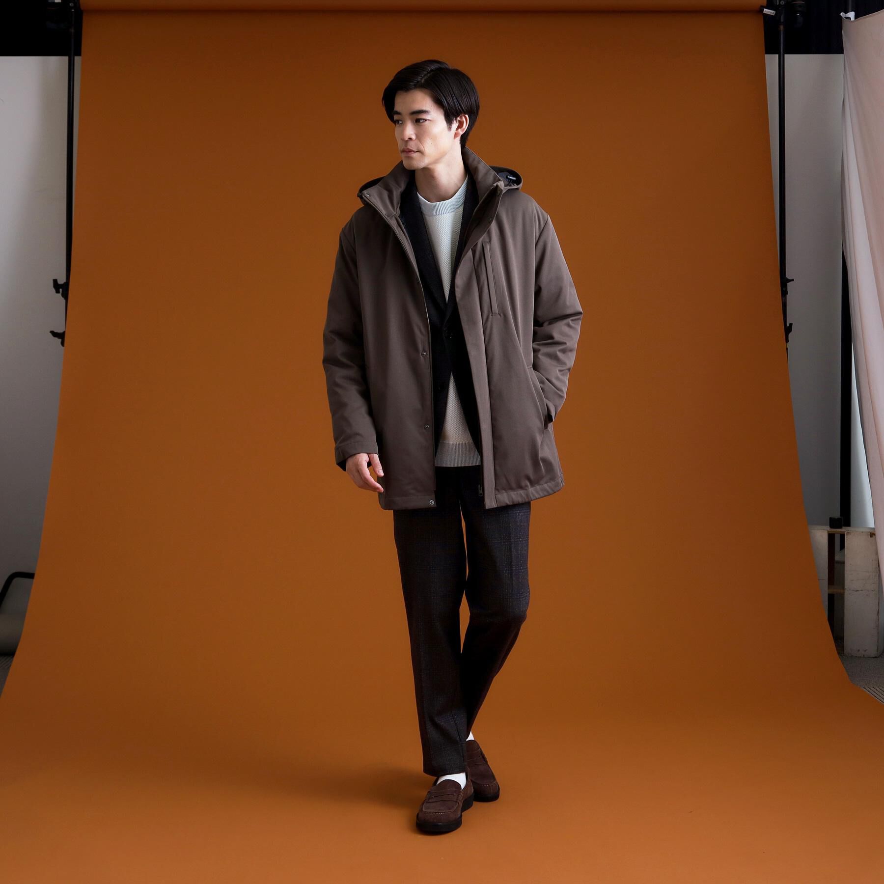 THE SHOP TK「【3WAY】中綿ライナー付き カルゼコート　洗濯機OK/ON・OFF対応」|その他|