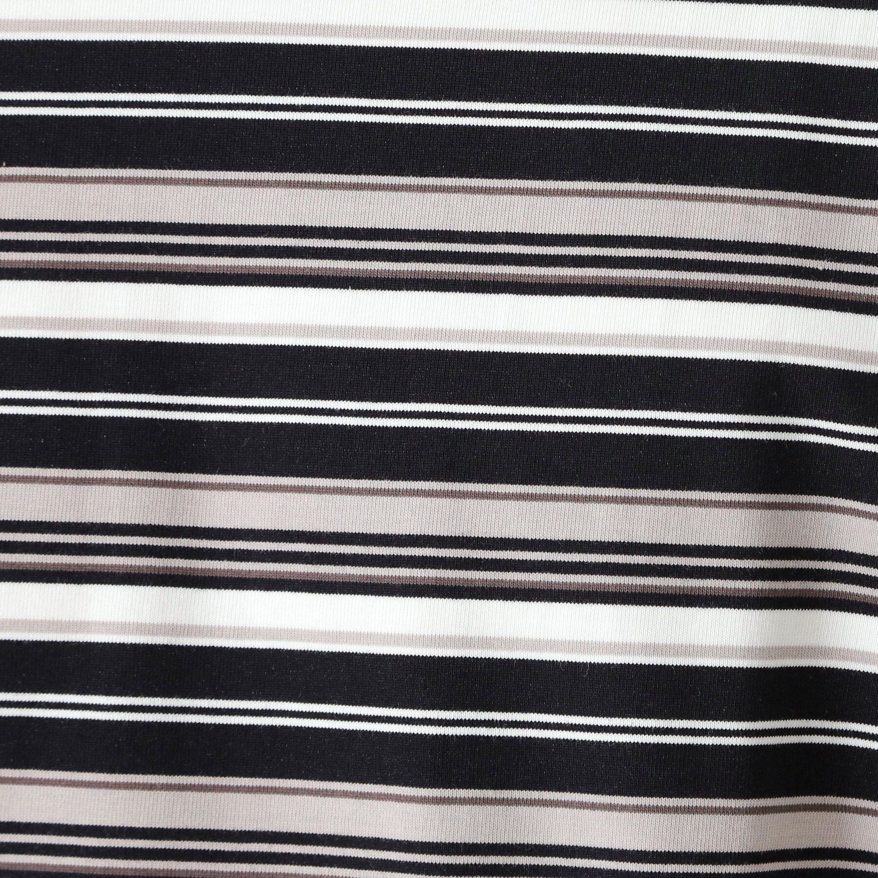 THE SHOP TK「ランダムボーダー長袖タフTシャツ 【洗濯機OK】」|Tシャツ・カットソー|