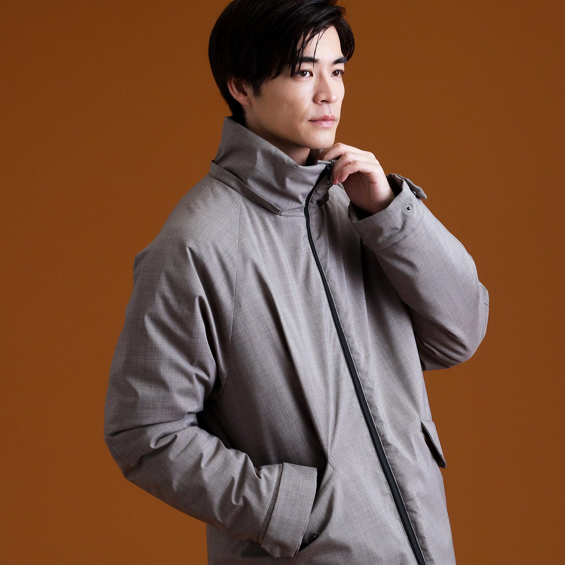 THE SHOP TK「【軽くて、暖かい】SORONA／ソロナ 中綿ブルゾン 防風/軽量/洗濯機OK/フード脱着可」|ブルゾン・スタジャン|