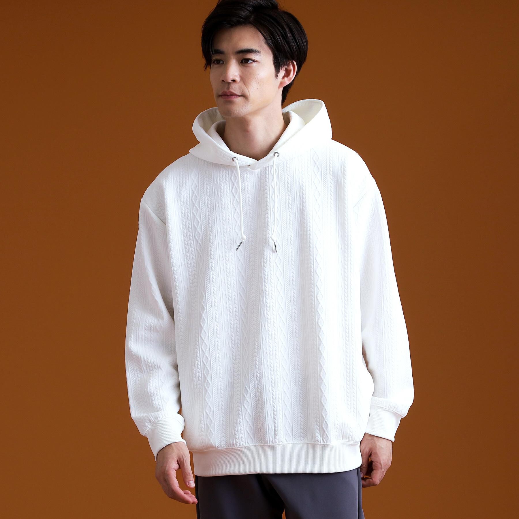 THE SHOP TK「フクレキルトパーカ 【洗濯機OK】」|パーカー|