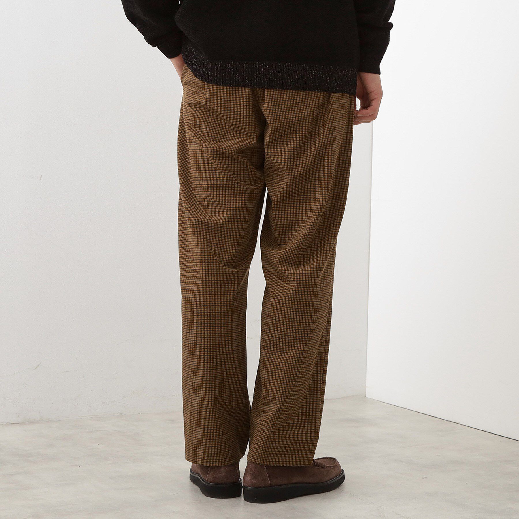 THE SHOP TK「セミワイドイージーパンツWARM 洗濯機OK／裏起毛／ストレッチ」|その他|