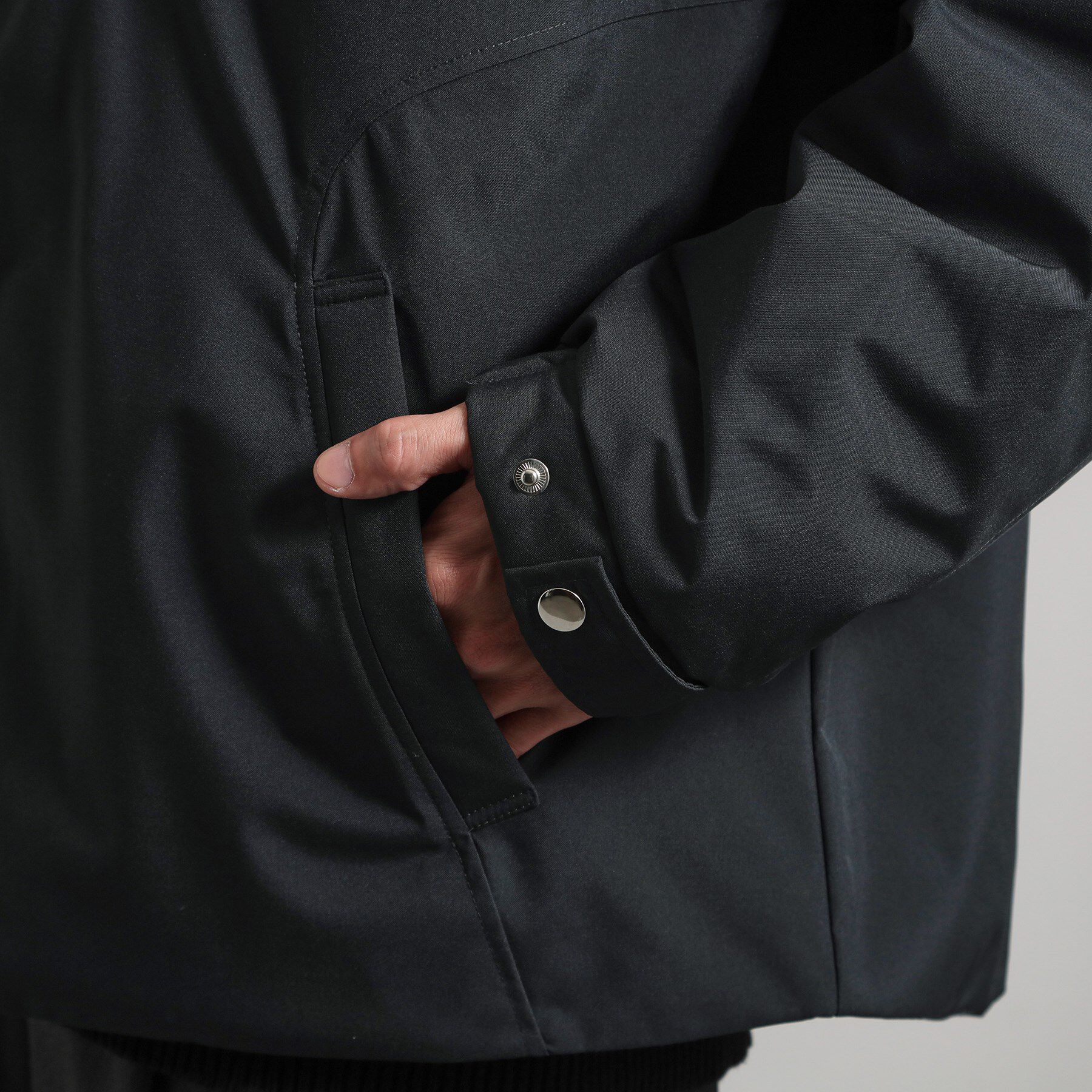 THE SHOP TK「【洗濯機可】きれいめにもカジュアルにも スタンドネックジップブルゾン」|ブルゾン・スタジャン|