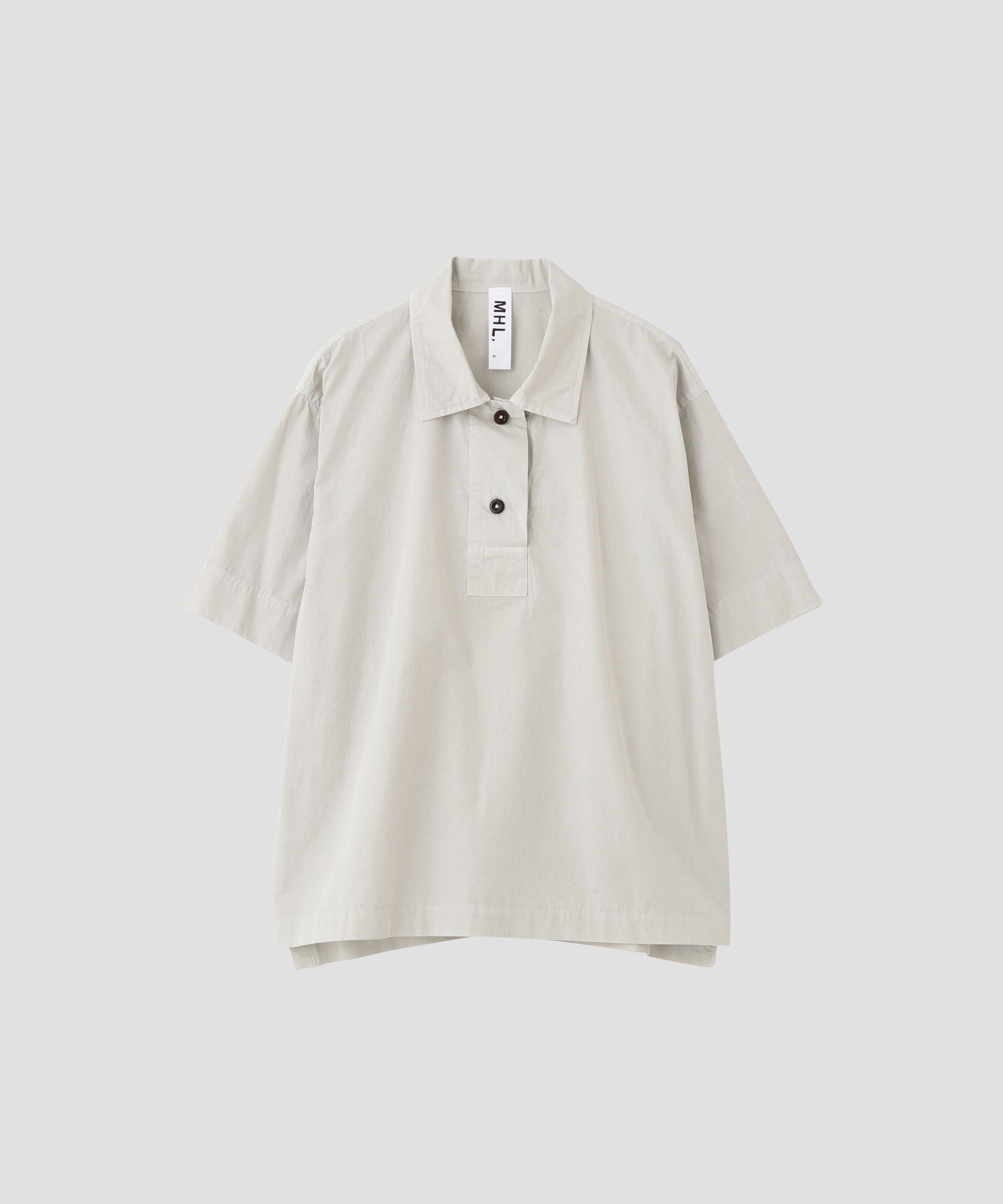 MHL.「COMPACT COTTON POPLIN SHIRT」|シャツ・ブラウス|