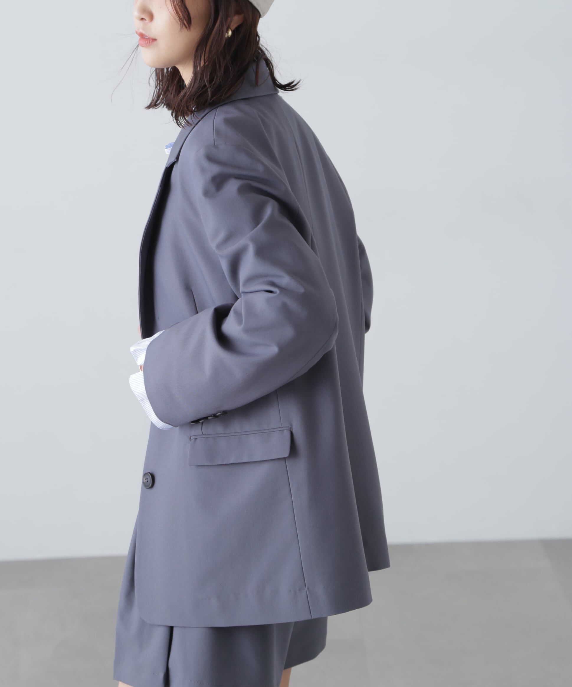  「〈セットアップ対応〉オーバーサイズジャケット」|ブルゾン・スタジャン|