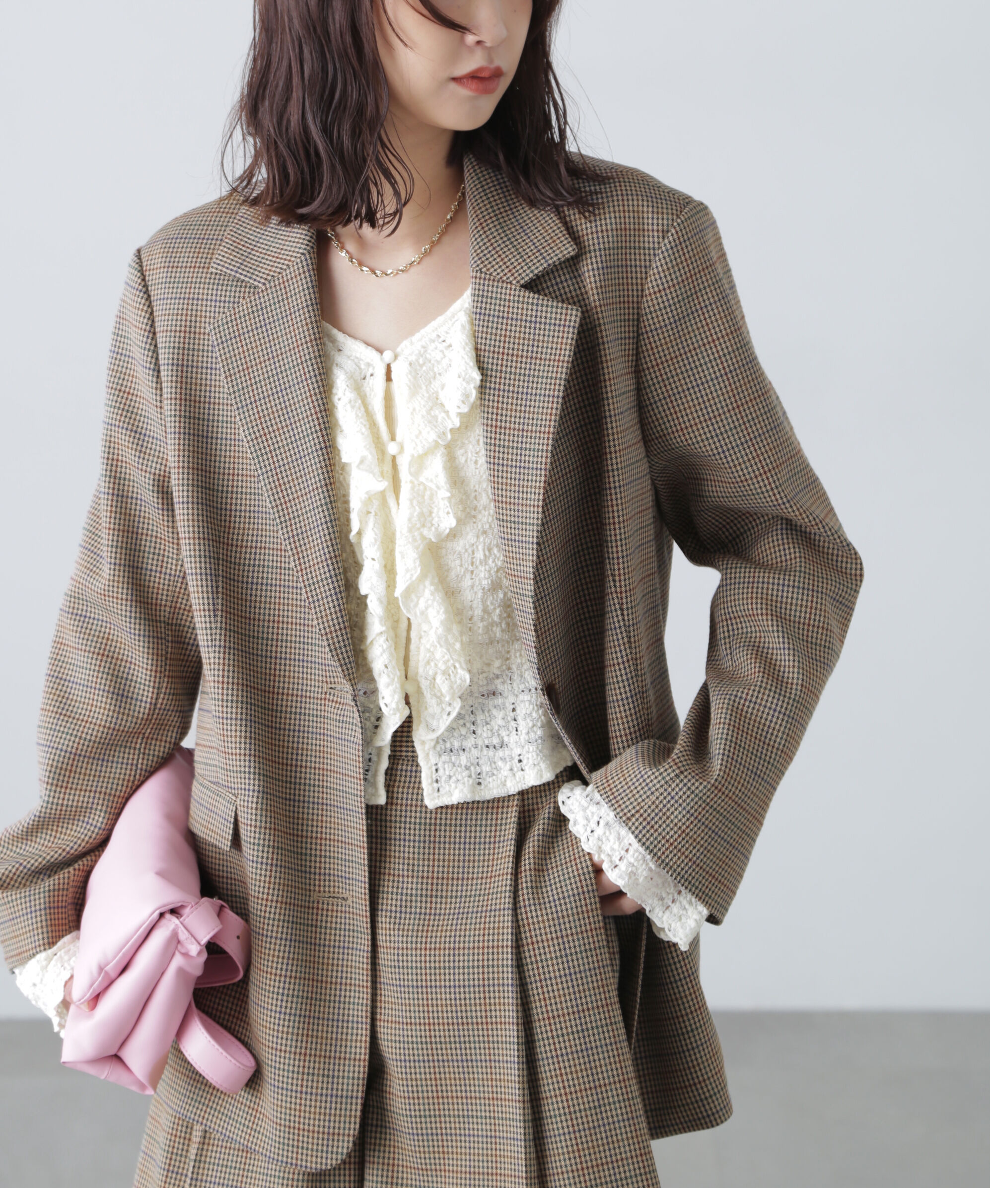  「〈セットアップ対応〉オーバーサイズジャケット」|ブルゾン・スタジャン|