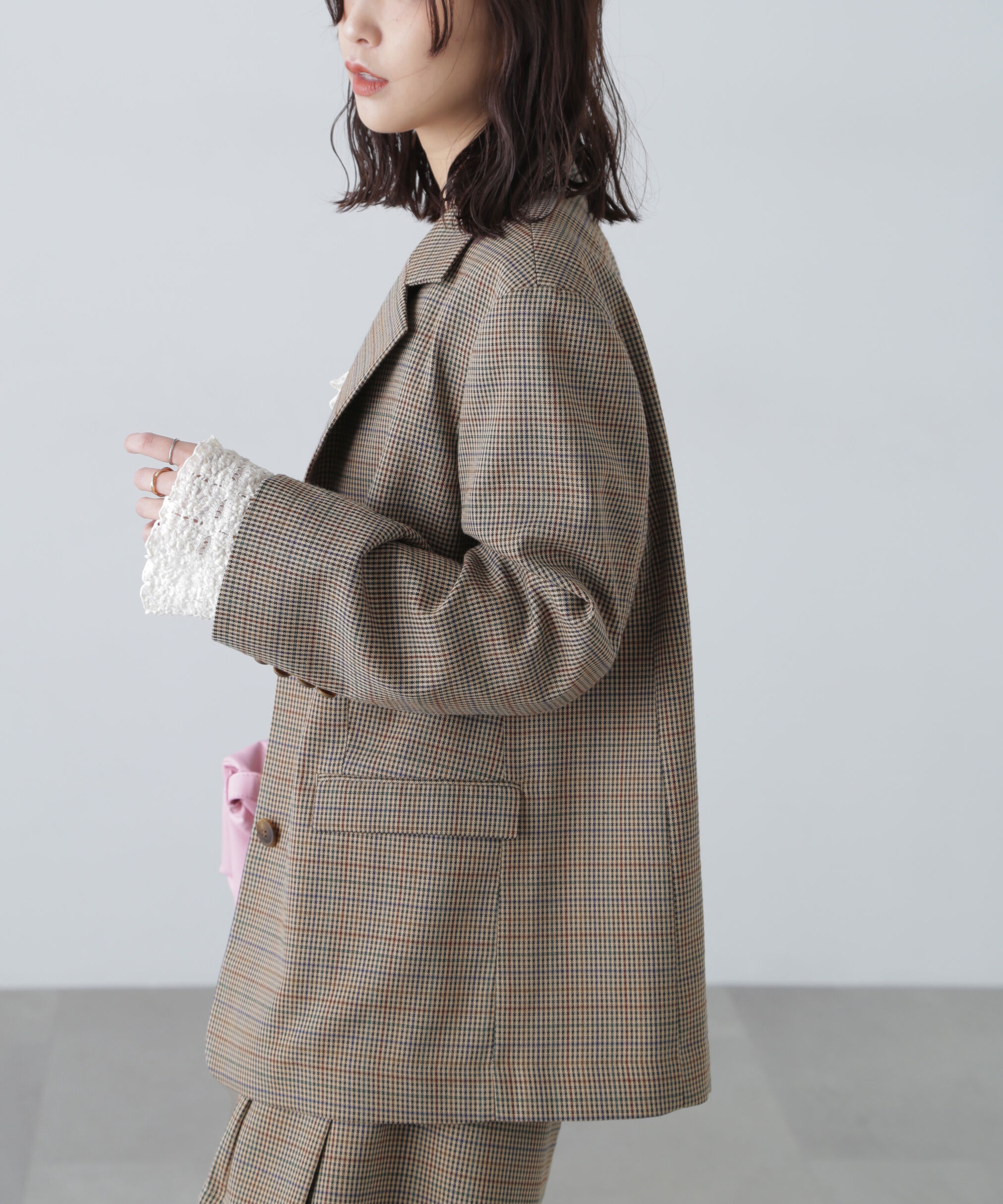  「〈セットアップ対応〉オーバーサイズジャケット」|ブルゾン・スタジャン|