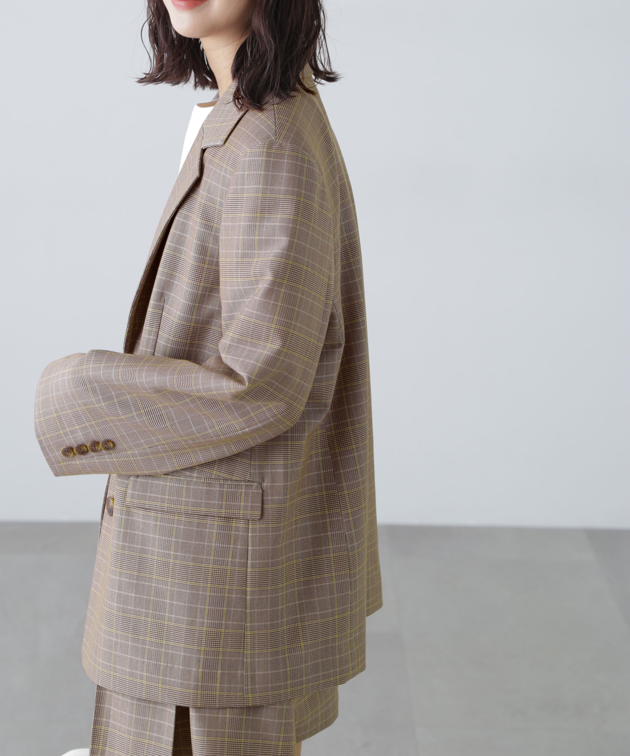  「〈セットアップ対応〉オーバーサイズジャケット」|ブルゾン・スタジャン|