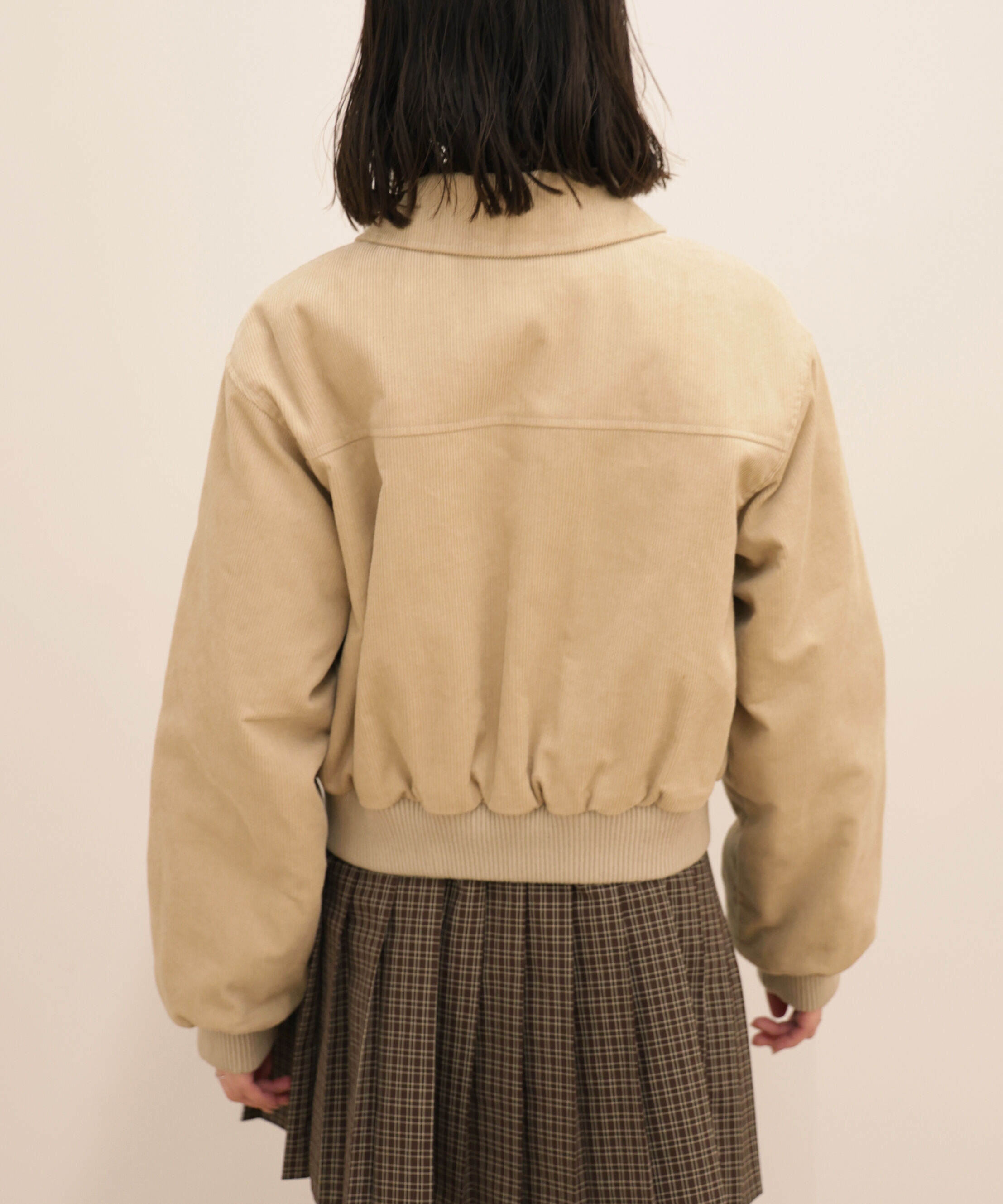  「コーデュロイ中綿ブルゾン」|ブルゾン・スタジャン|