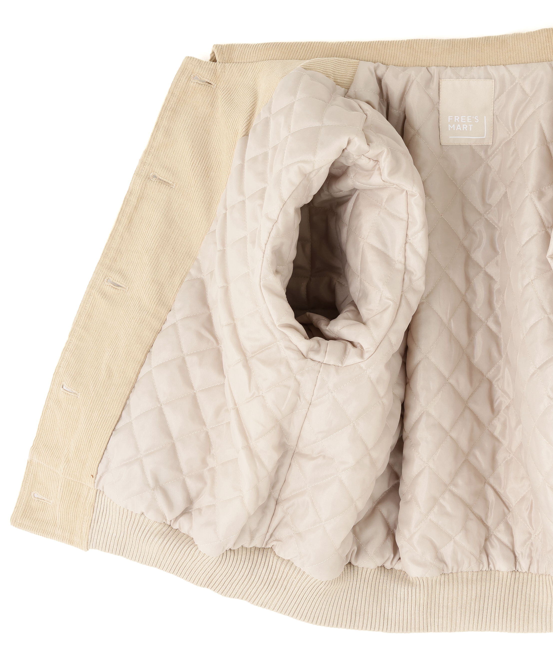  「コーデュロイ中綿ブルゾン」|ブルゾン・スタジャン|