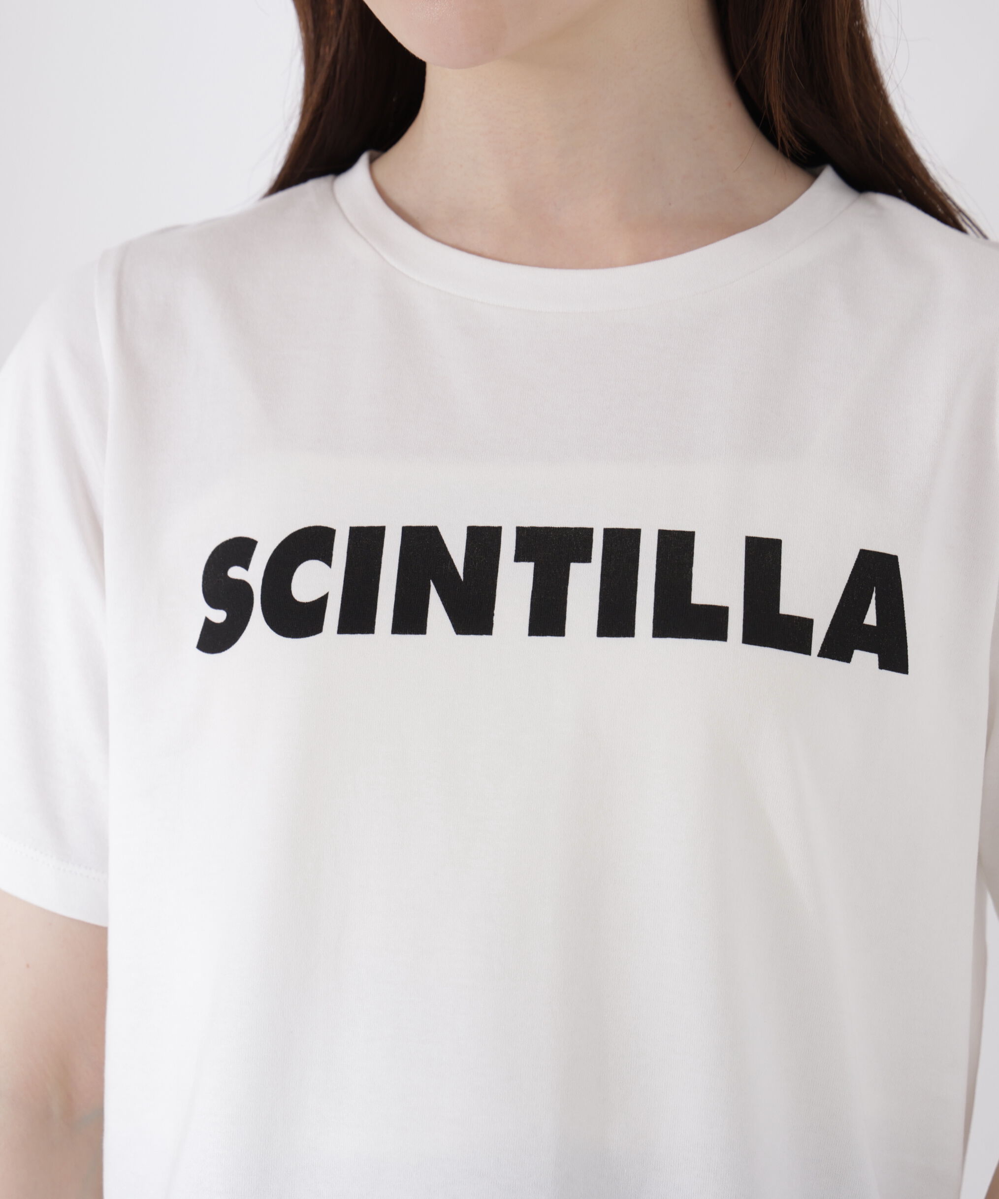 PROPORTION BODY DRESSING「＜ウォッシャブル＞ゴシックロゴTシャツ」|Tシャツ・カットソー|