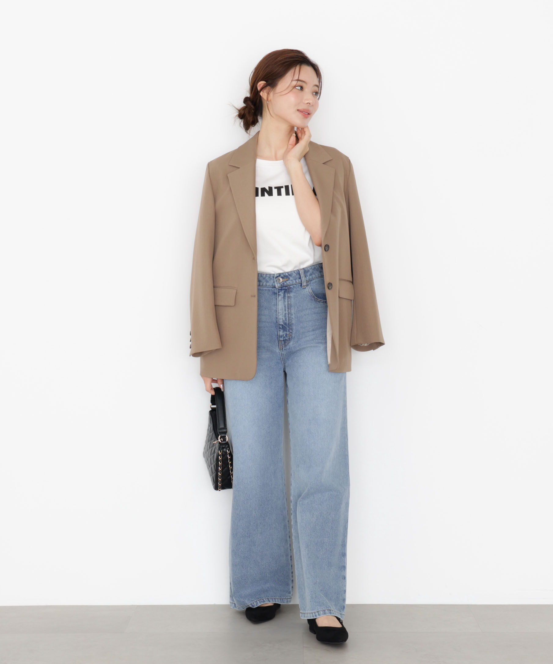 PROPORTION BODY DRESSING「ワイドデニムパンツ」|その他|