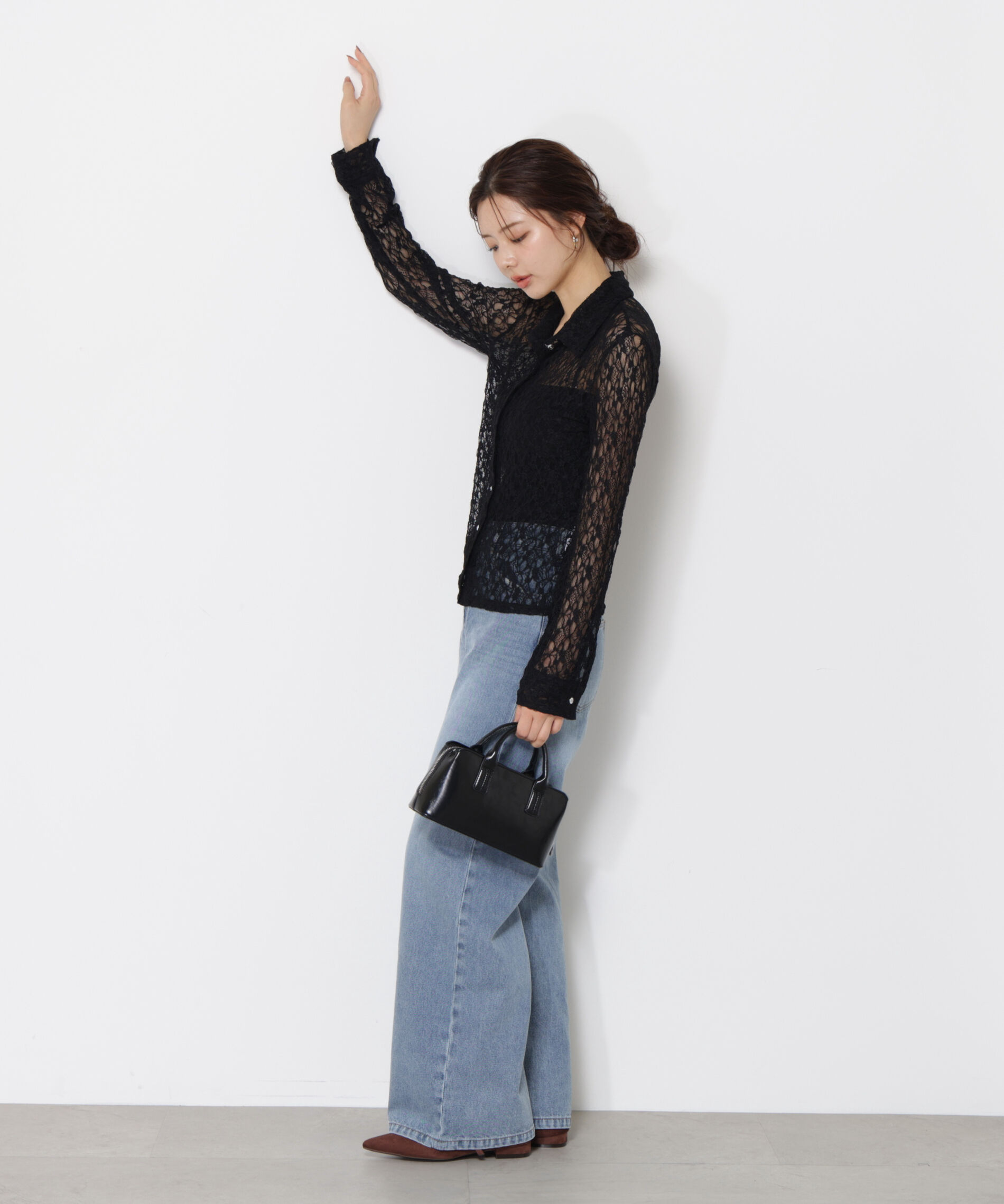 PROPORTION BODY DRESSING「ワイドデニムパンツ」|その他|