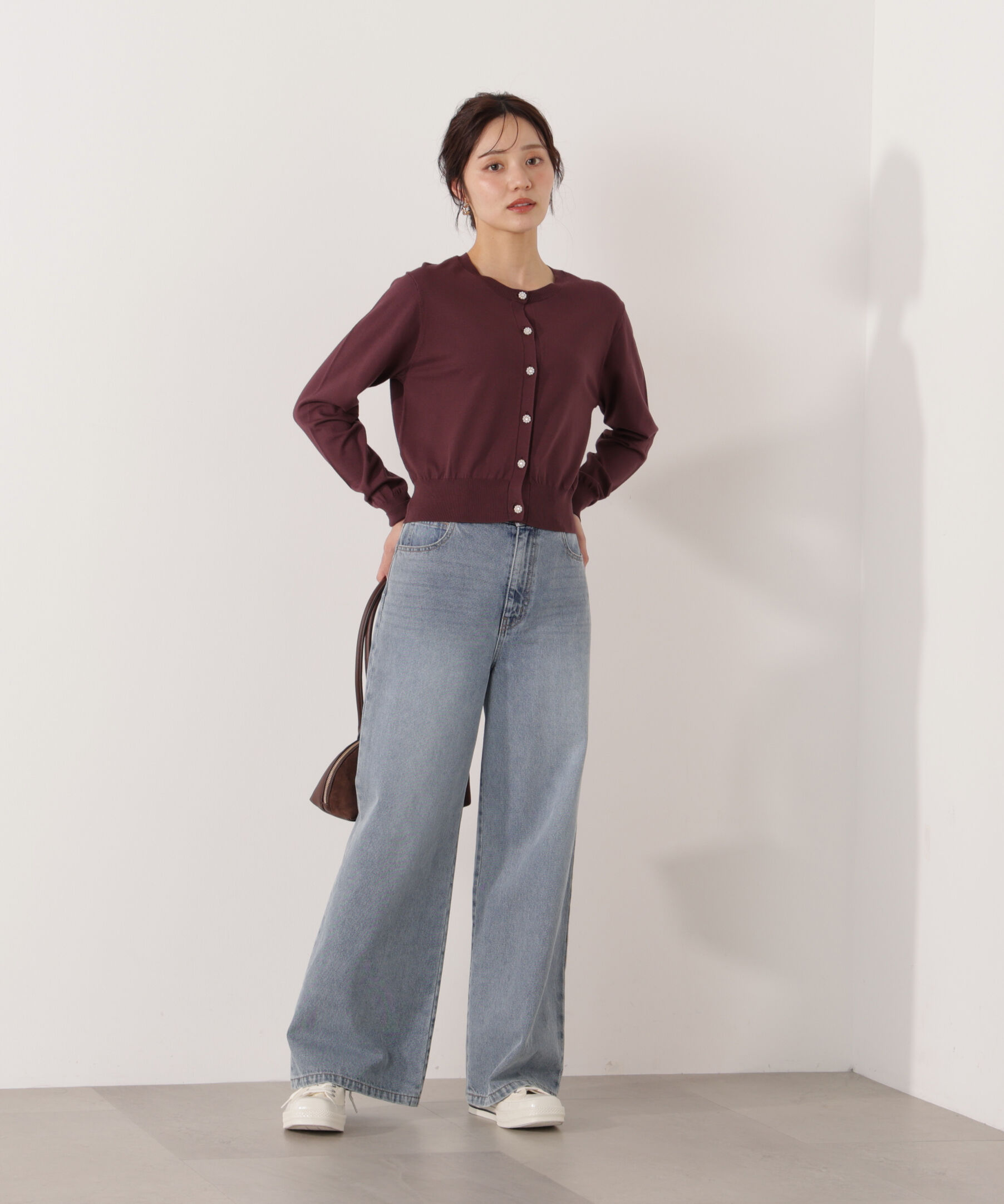 PROPORTION BODY DRESSING「ワイドデニムパンツ」|その他|