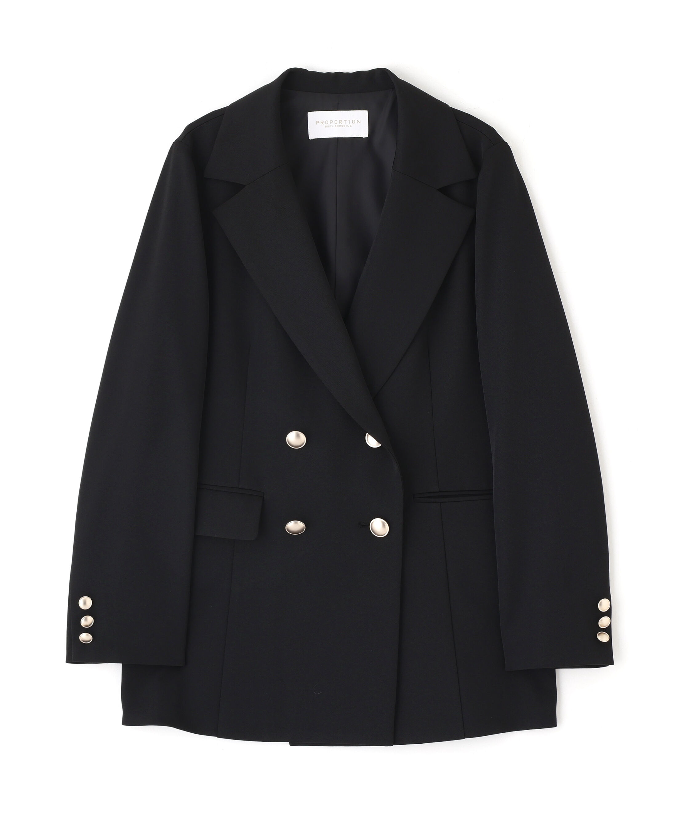 PROPORTION BODY DRESSING「ゴールド釦ダブルブレストジャケット 25AW」|その他|