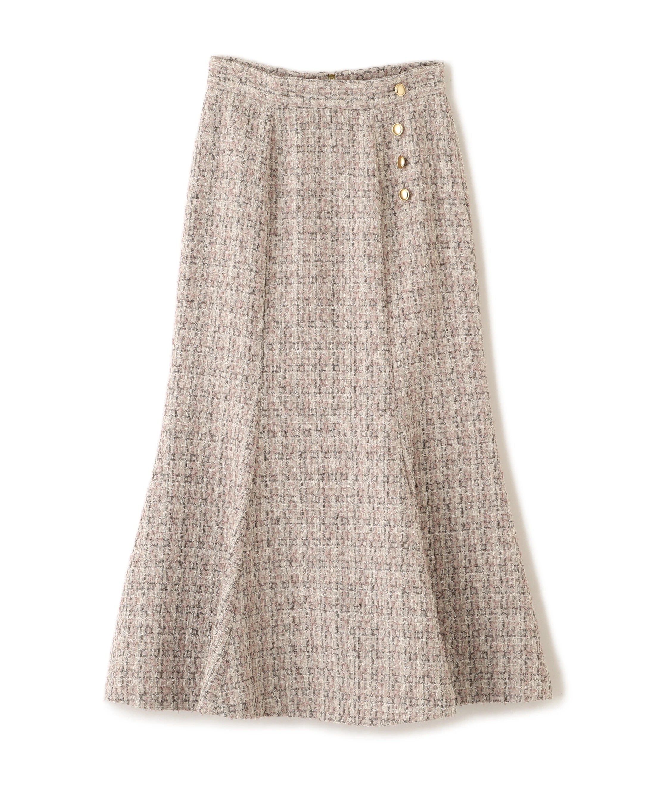 PROPORTION BODY DRESSING「ラメツイードマーメイドスカート 25AW」|スカート|