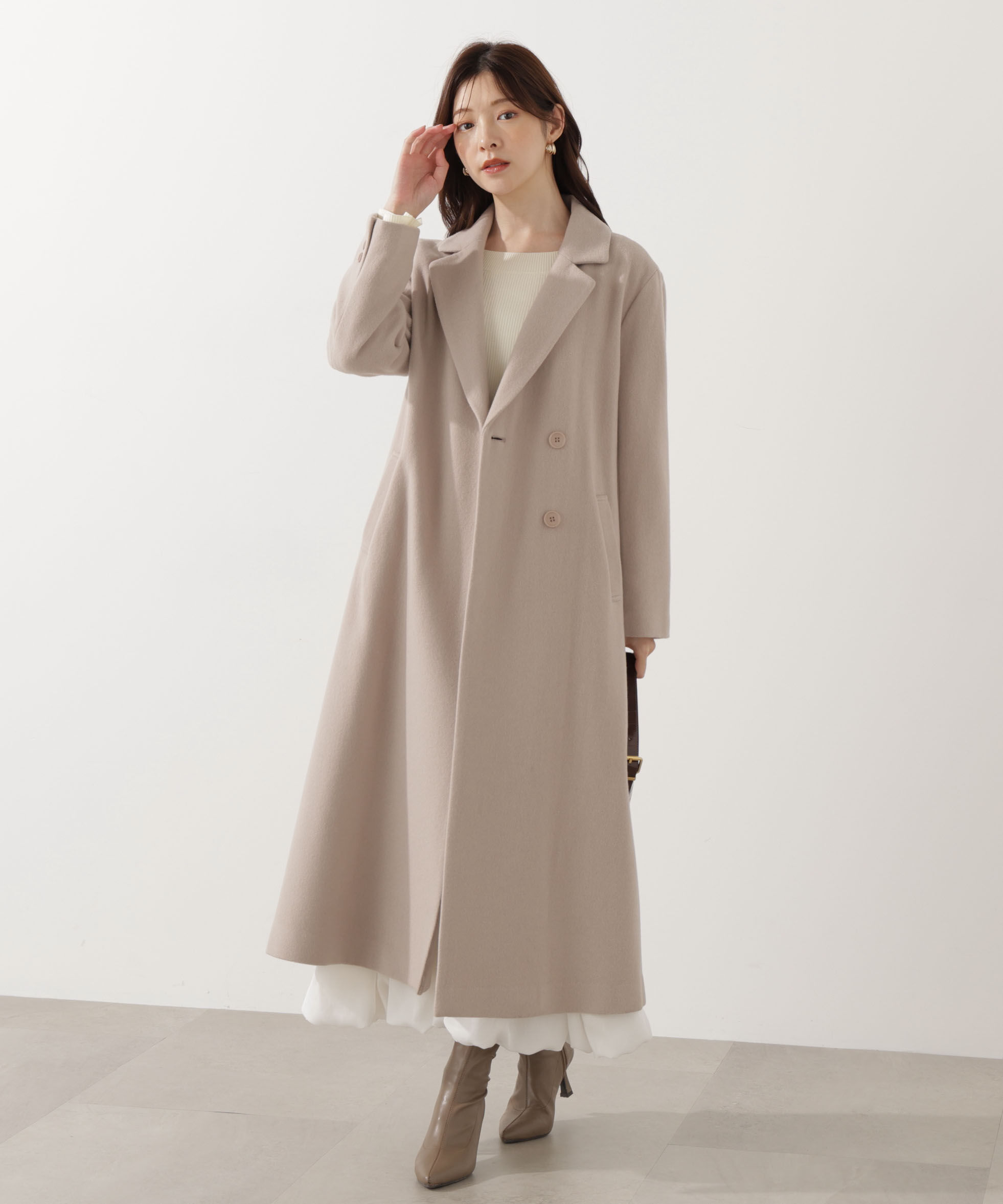 PROPORTION BODY DRESSING「ベルテッドレディーコート 25AW」|その他|