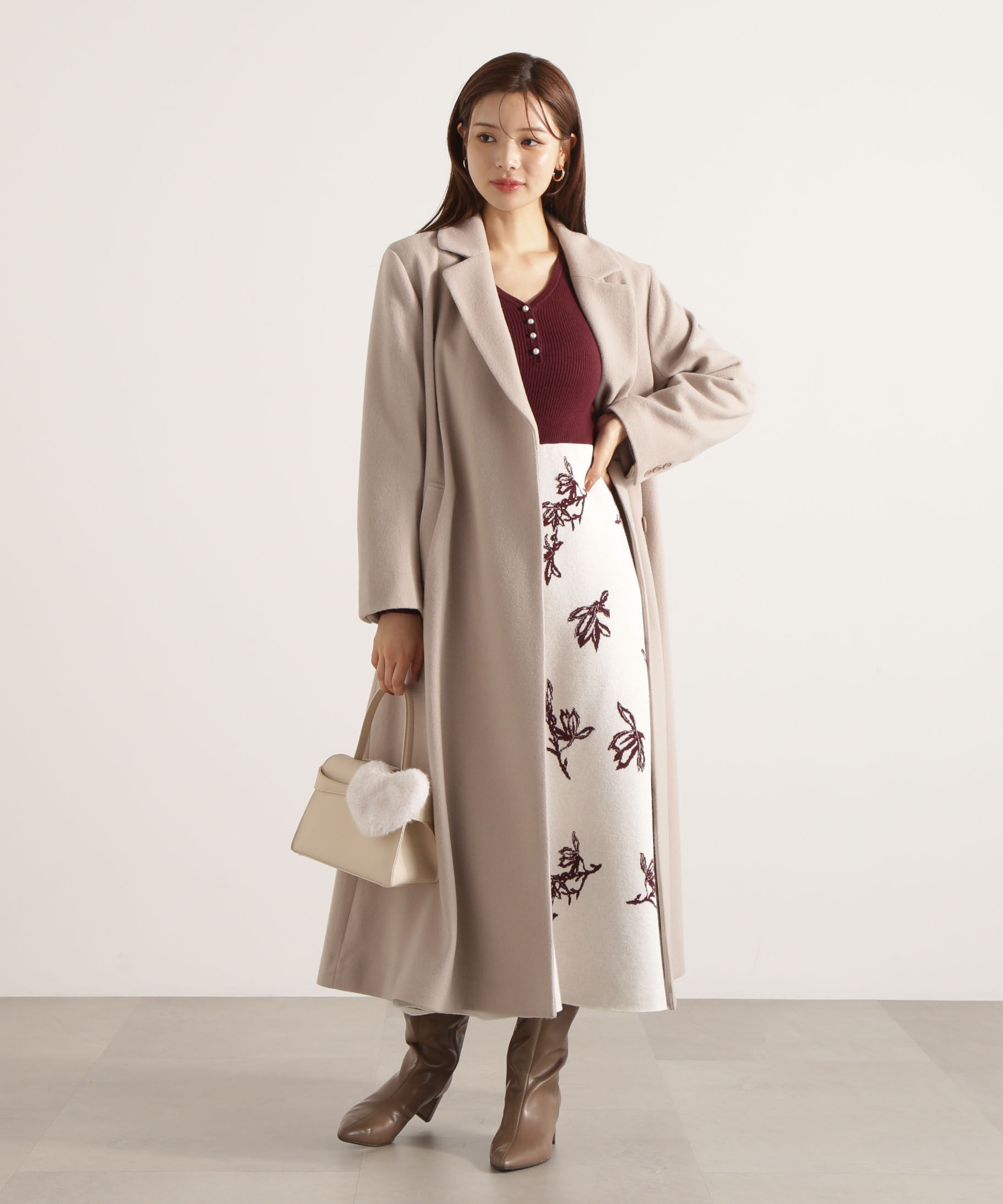 PROPORTION BODY DRESSING「ベルテッドレディーコート 25AW」|その他|