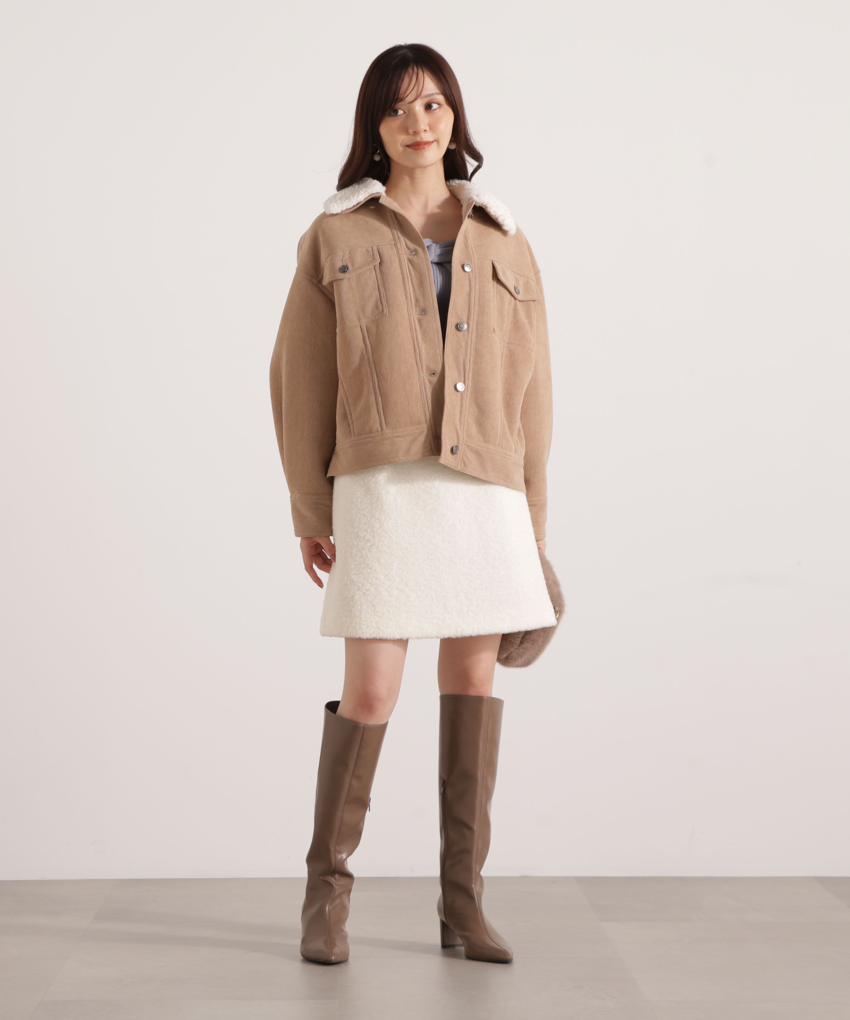 PROPORTION BODY DRESSING「コーデュロイブルゾン 25AW」|ブルゾン・スタジャン|