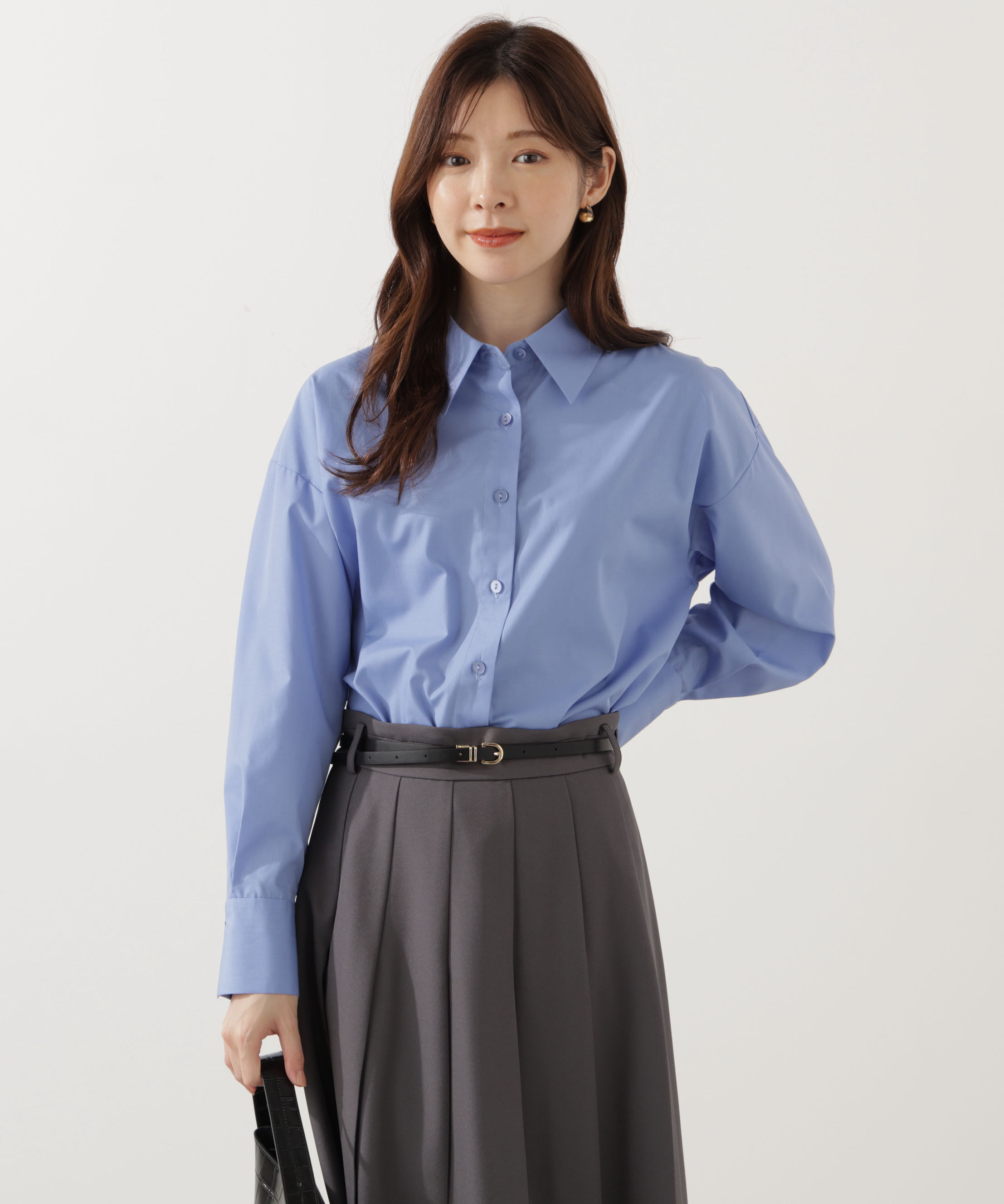 PROPORTION BODY DRESSING「＜ウォッシャブル＞ベーシックシャツ」|シャツ・ブラウス|