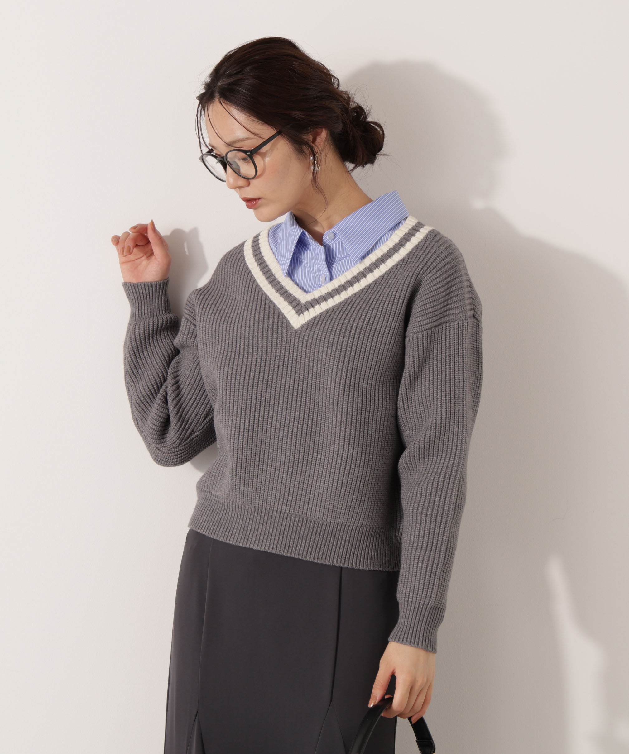 PROPORTION BODY DRESSING「＜ウォッシャブル＞ベーシックシャツ」|シャツ・ブラウス|