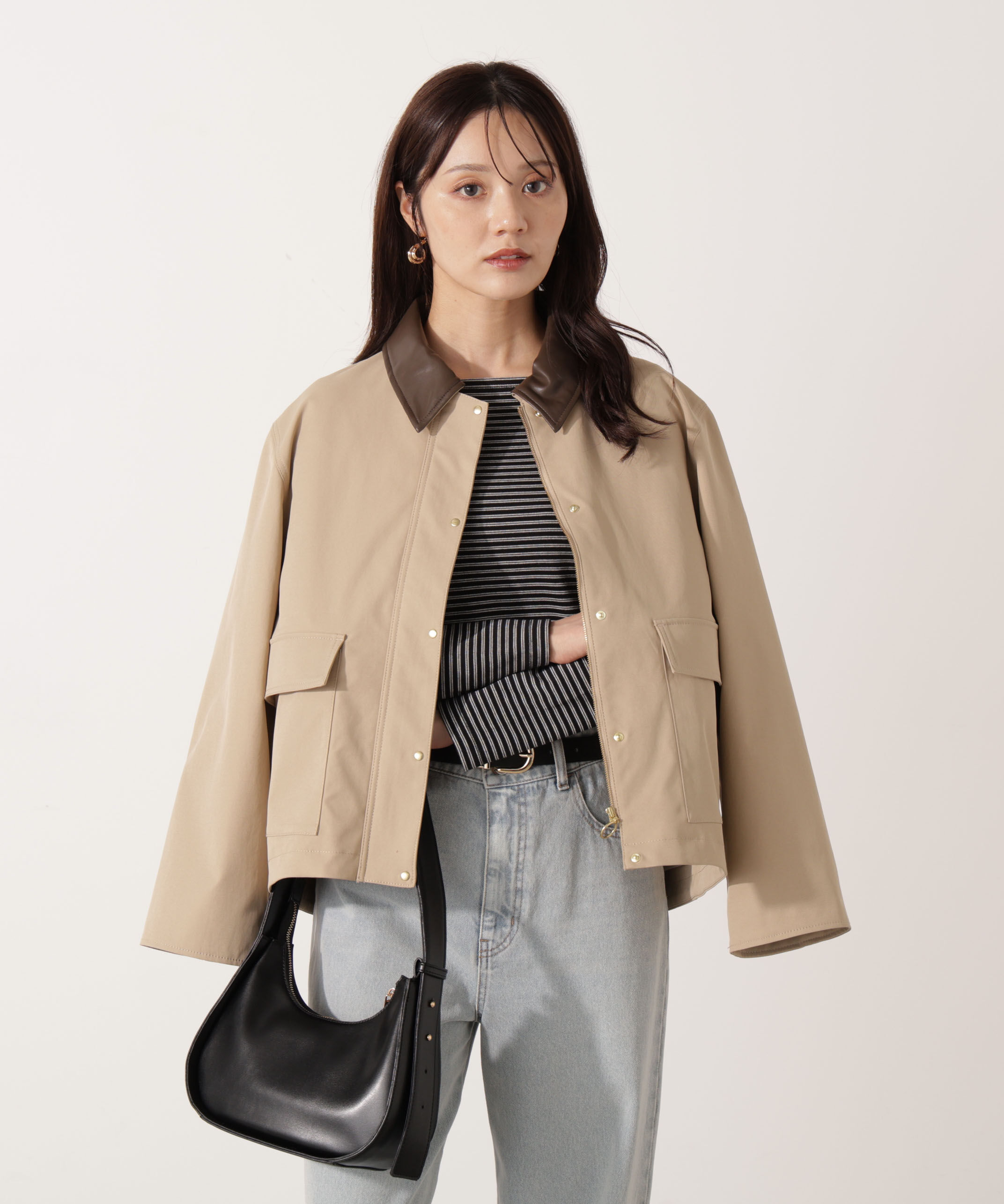 PROPORTION BODY DRESSING「＜ハンドウォッシャブル＞オフショルカットソー」|Tシャツ・カットソー|