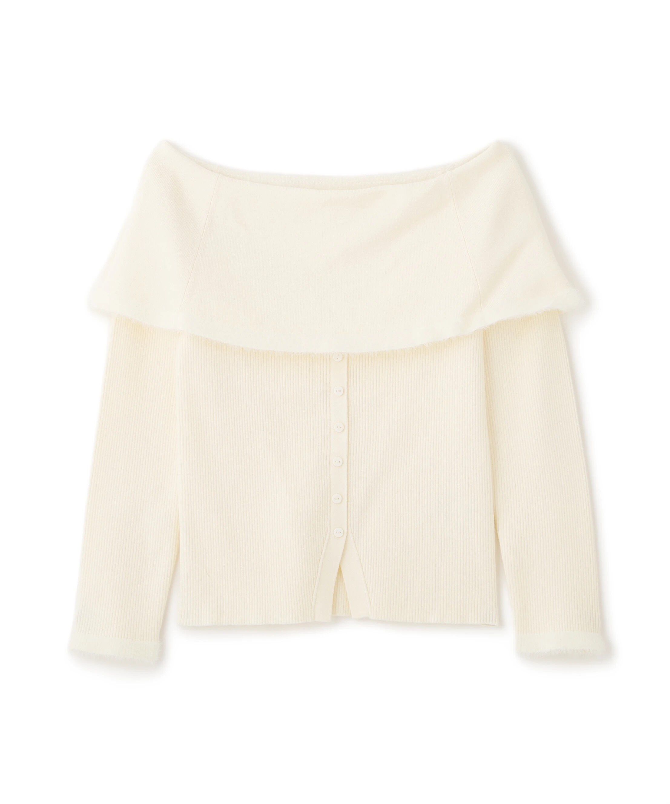 PROPORTION BODY DRESSING「ポイントフェザーオフショルニット」|ニット・セーター|