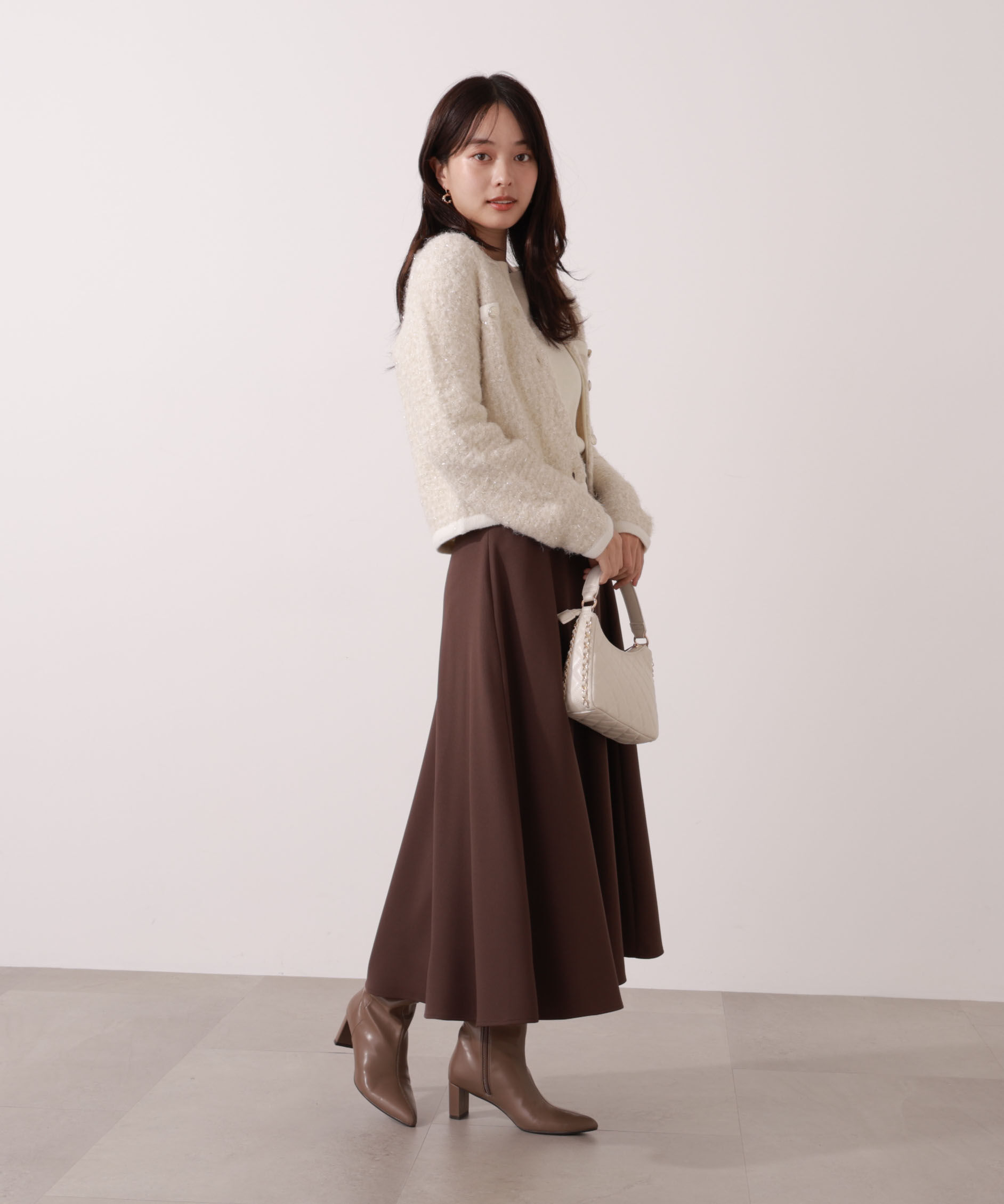 PROPORTION BODY DRESSING「＜ウォッシャブル＞ウィンターフレアースカート 25AW」|スカート|