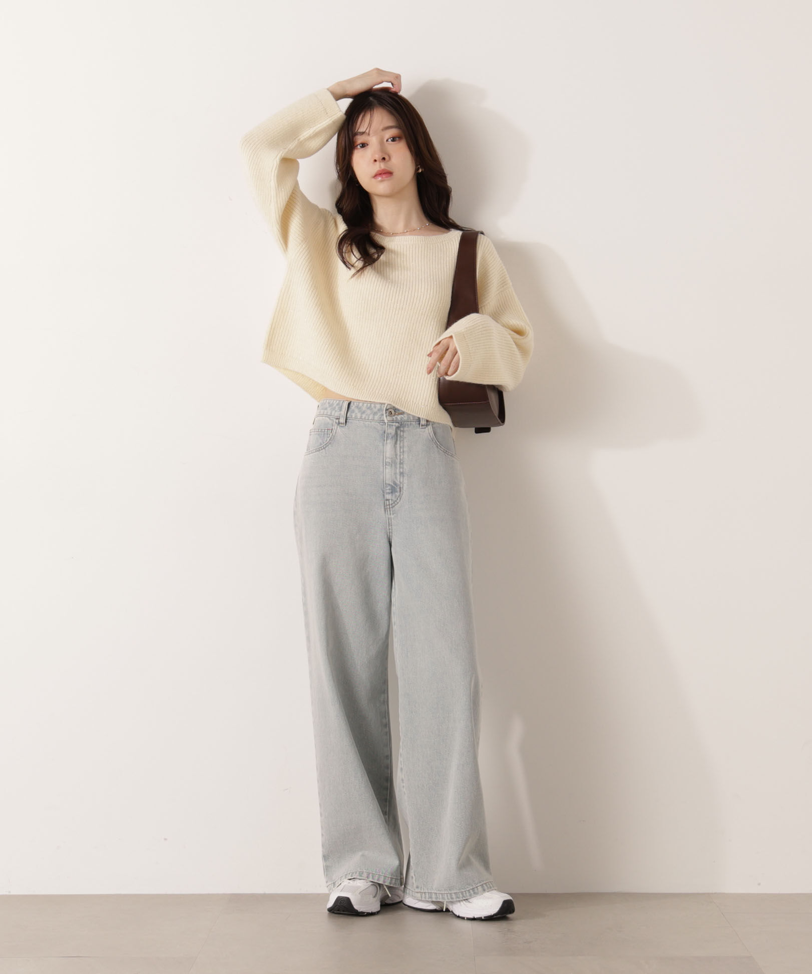 PROPORTION BODY DRESSING「アンジェリーナボックスニット  25AW 」|ニット・セーター|