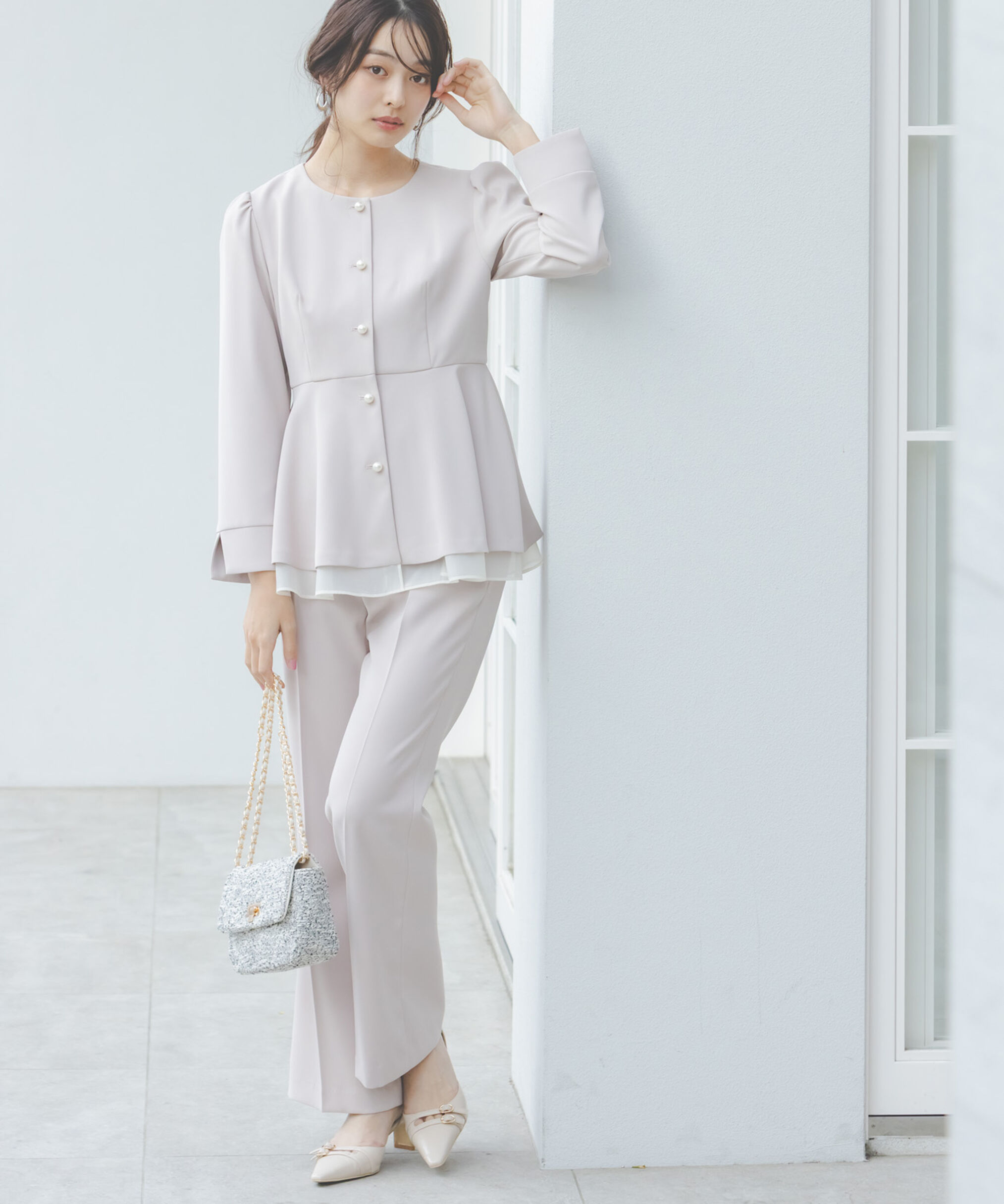 PROPORTION BODY DRESSING「＜セットアップ対応＞美フレアパンツ」|その他|