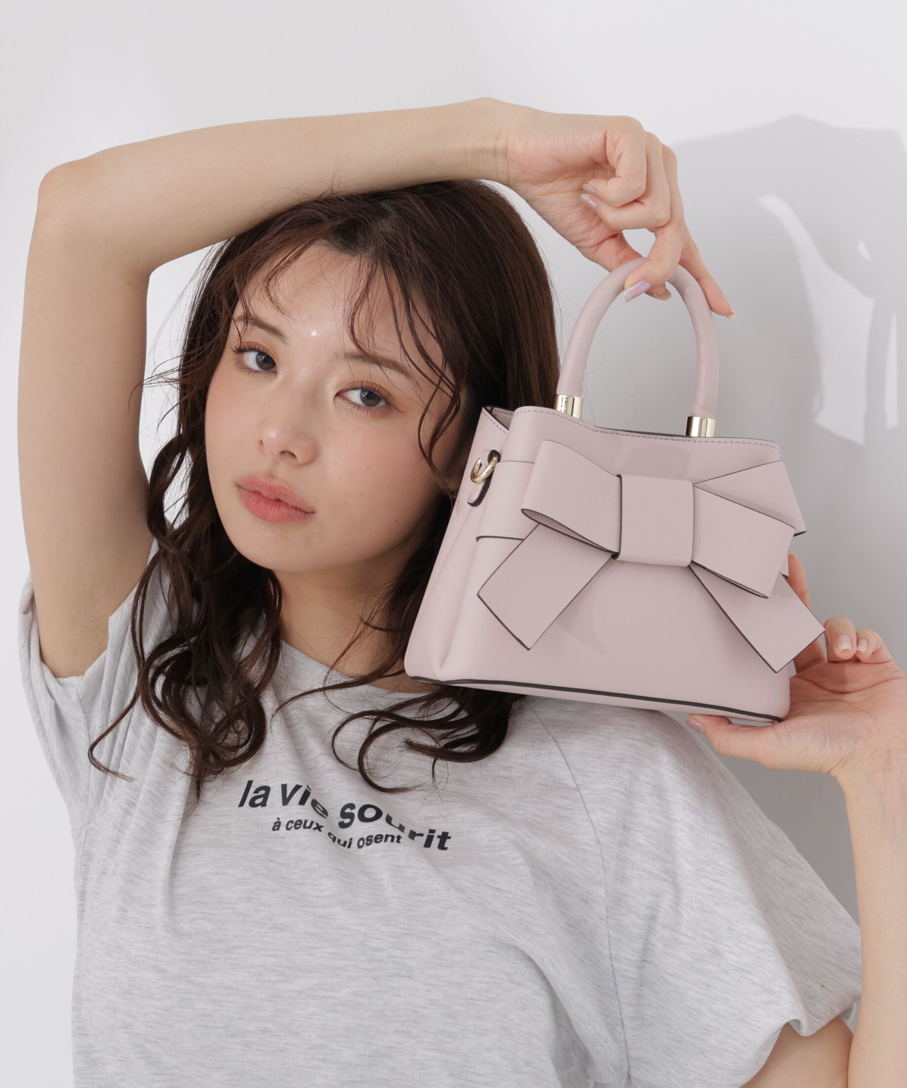 PROPORTION BODY DRESSING「フロントリボンバッグミニ　26SS」|その他|