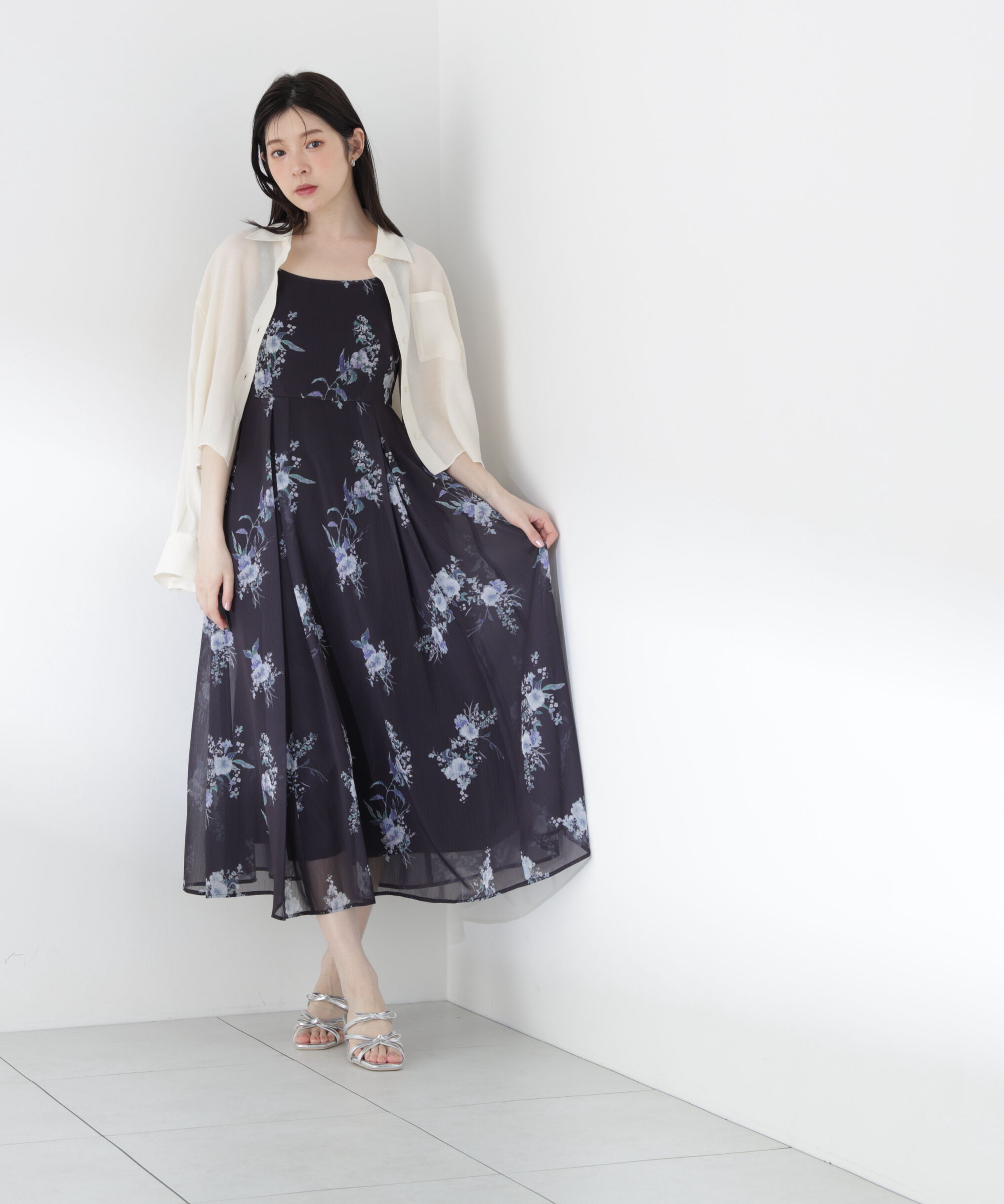 PROPORTION BODY DRESSING「短丈シアーシャツ 26SS」|シャツ・ブラウス|