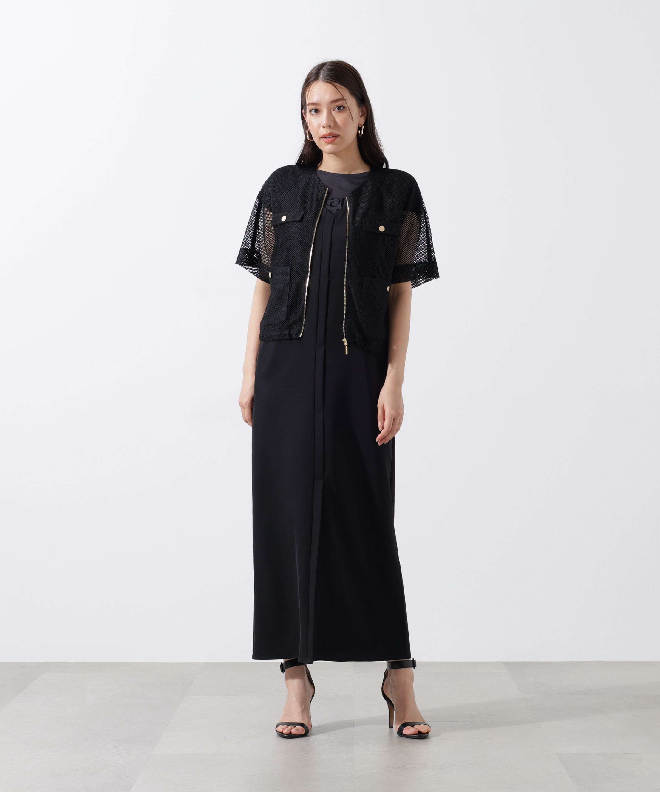  「ダブルラッセルメッシュブルゾン」|その他|