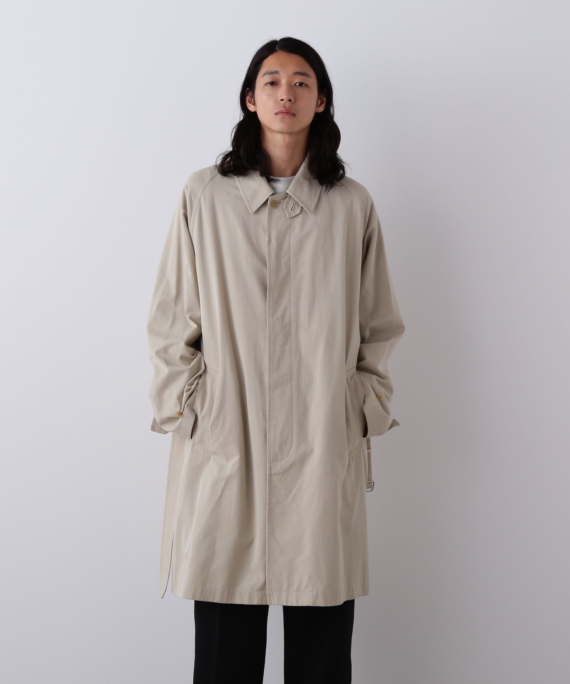 YLEVE 「YLEVE / COTTON BREND CHAMBRAY COAT」|その他|