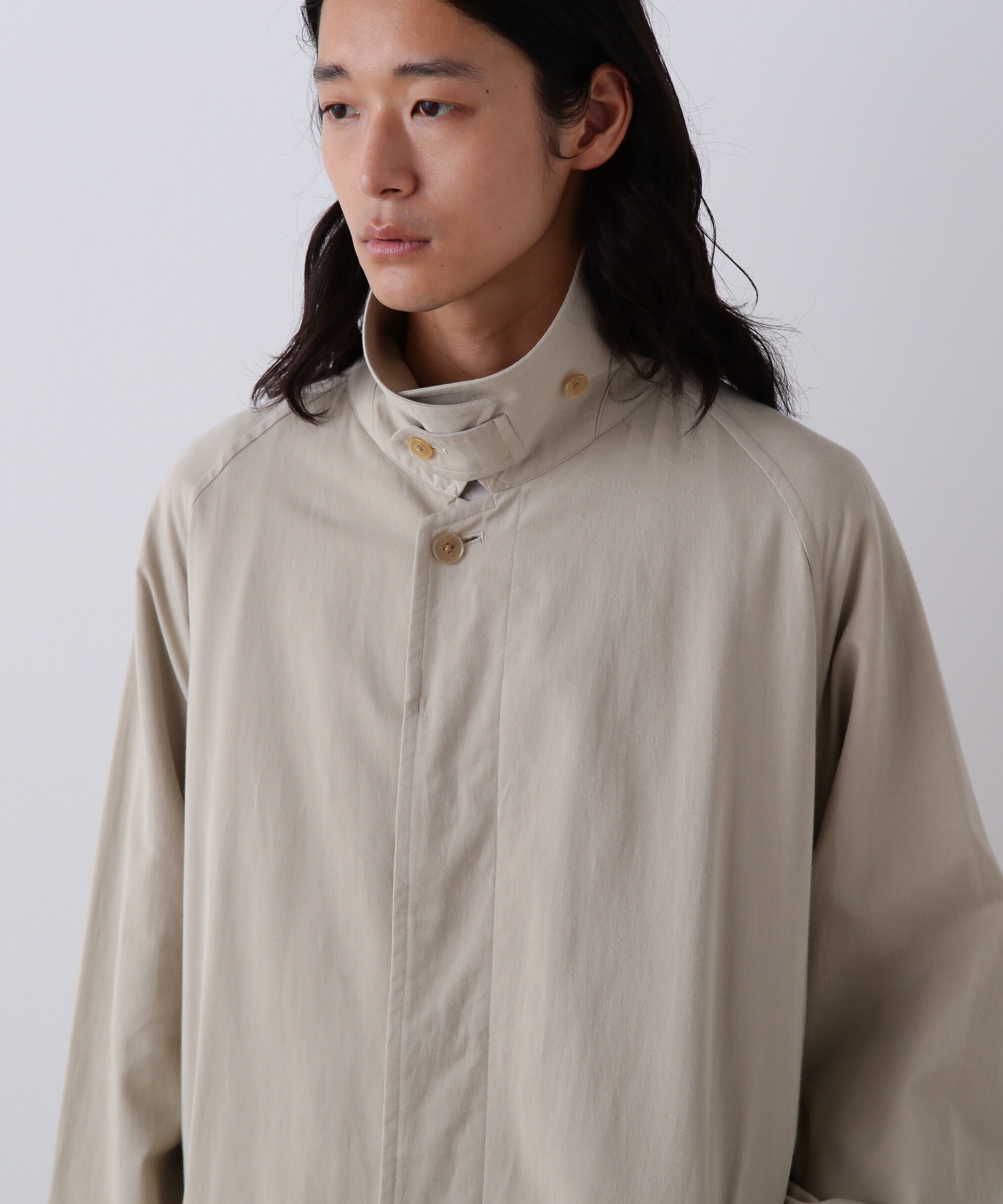 YLEVE 「YLEVE / COTTON BREND CHAMBRAY COAT」|その他|