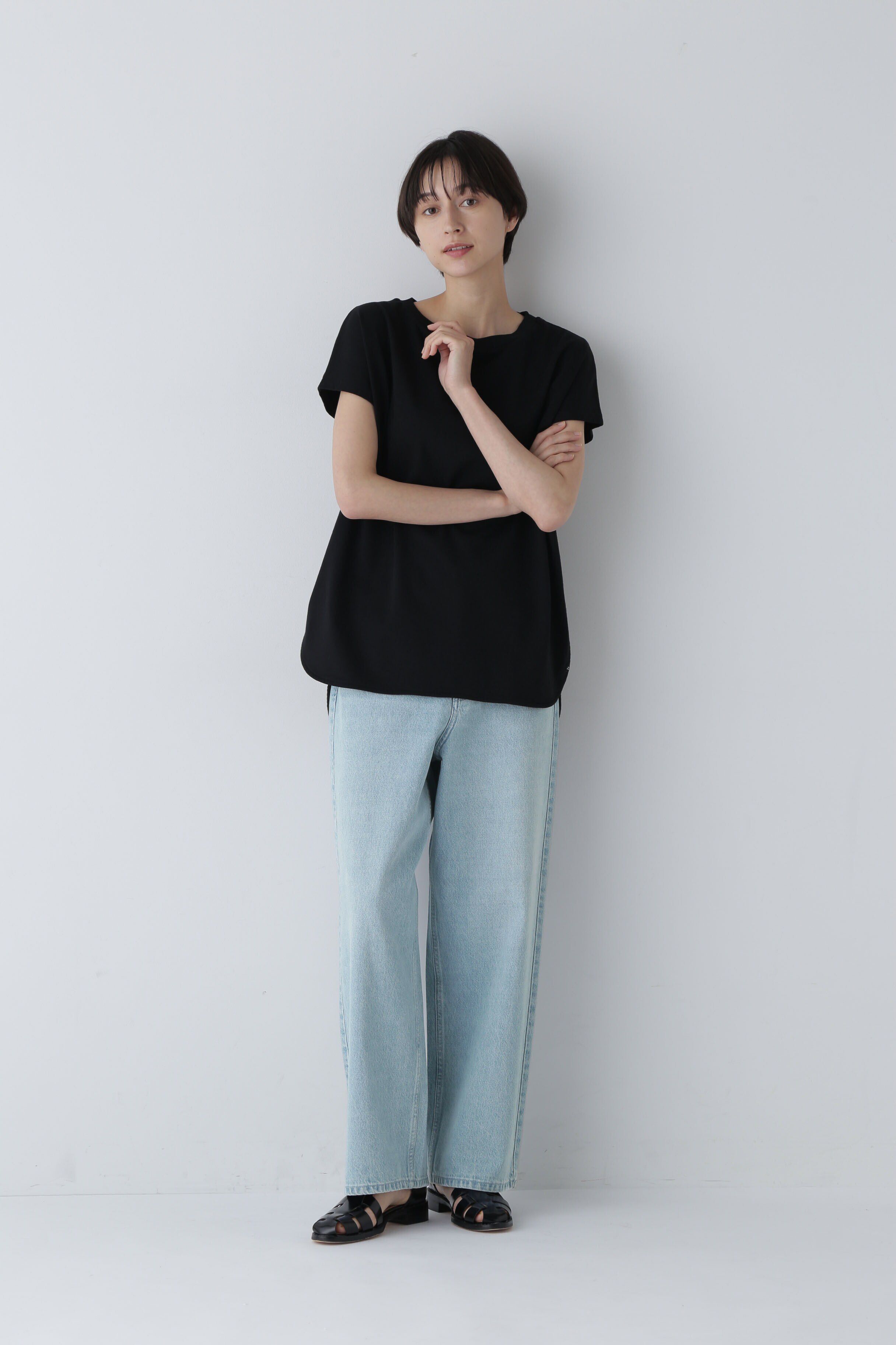  「セミワイドブリーチデニム」|その他|